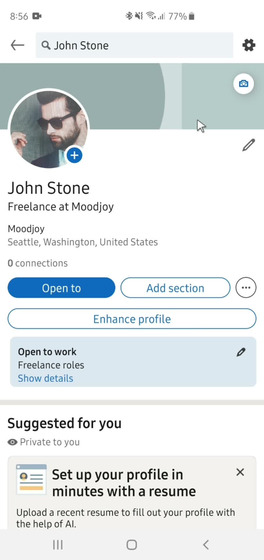 Settings screenshot