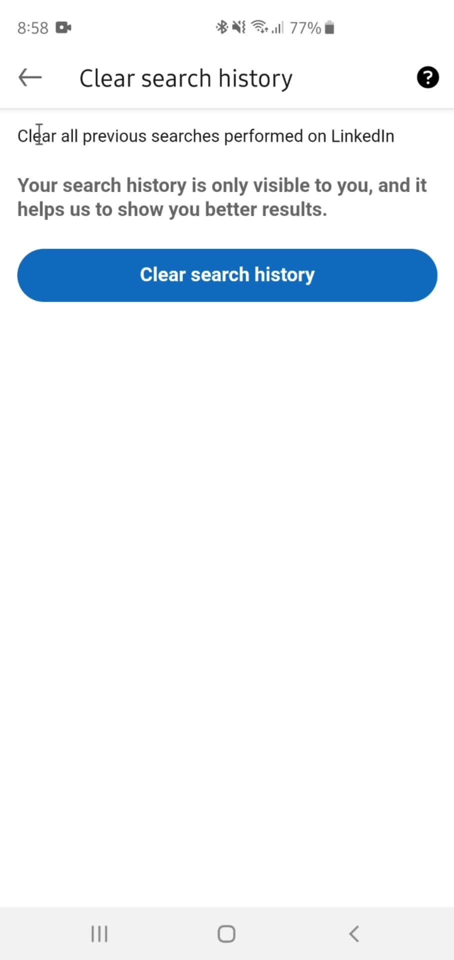 Settings screenshot