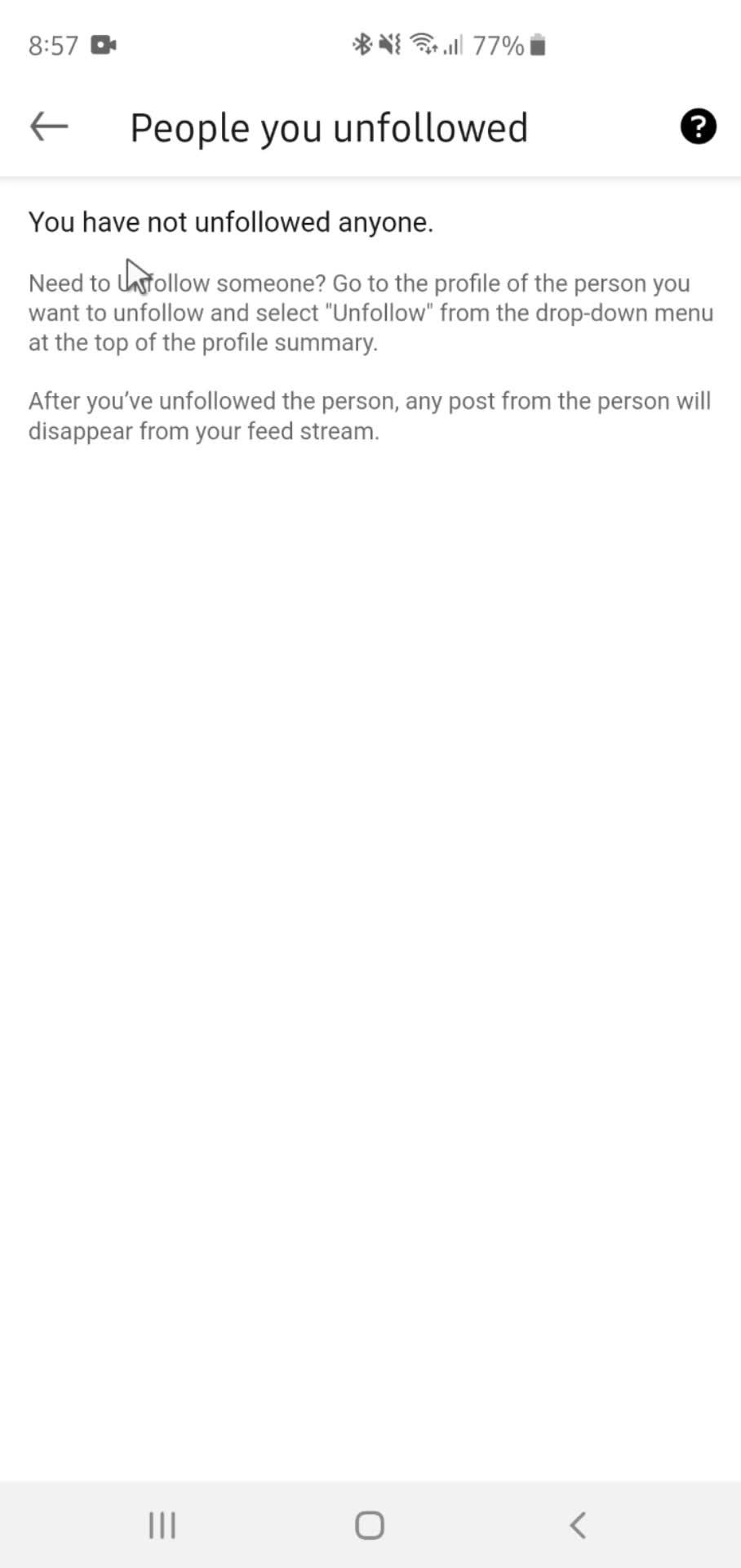 Settings screenshot