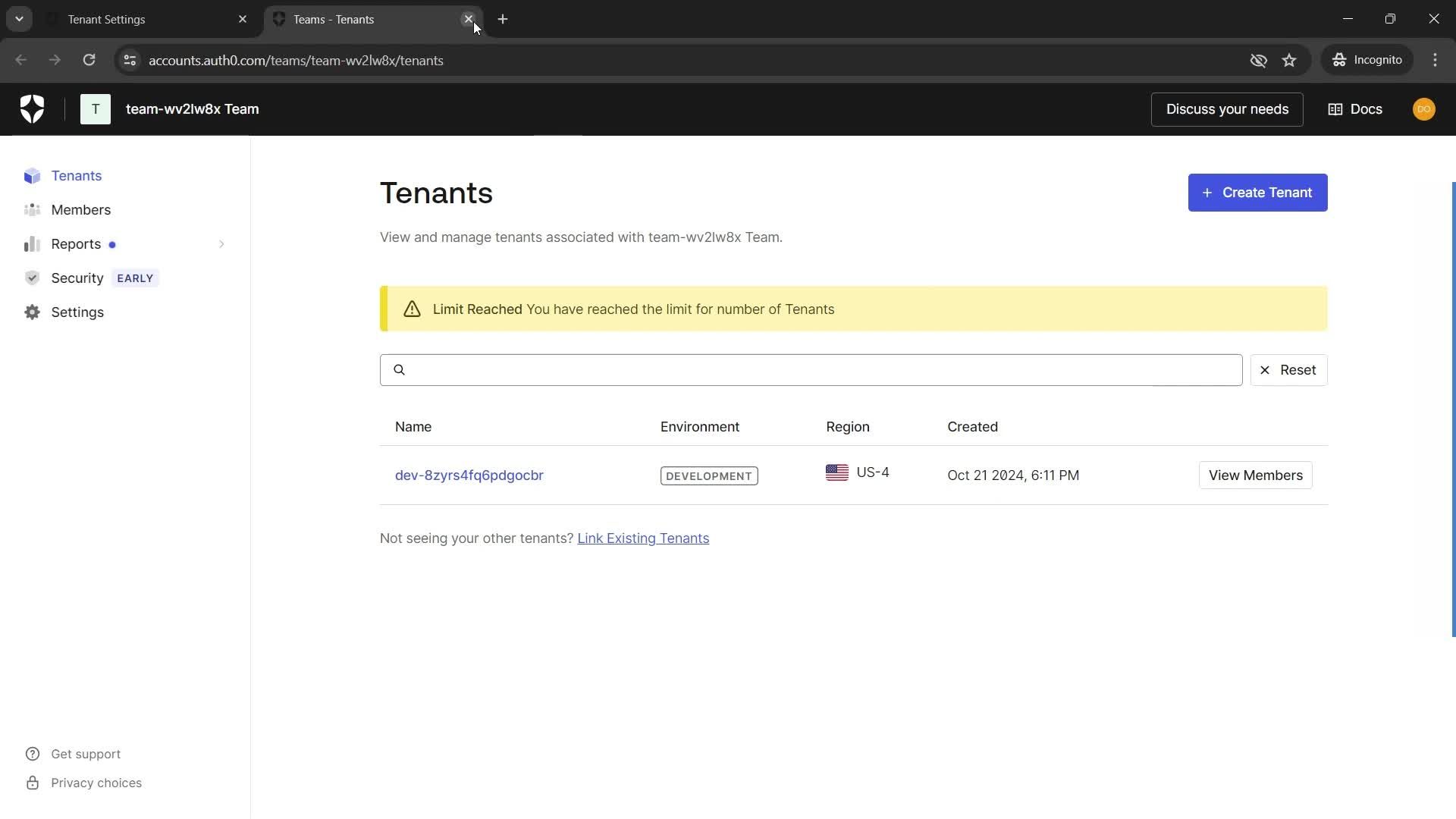 Settings screenshot