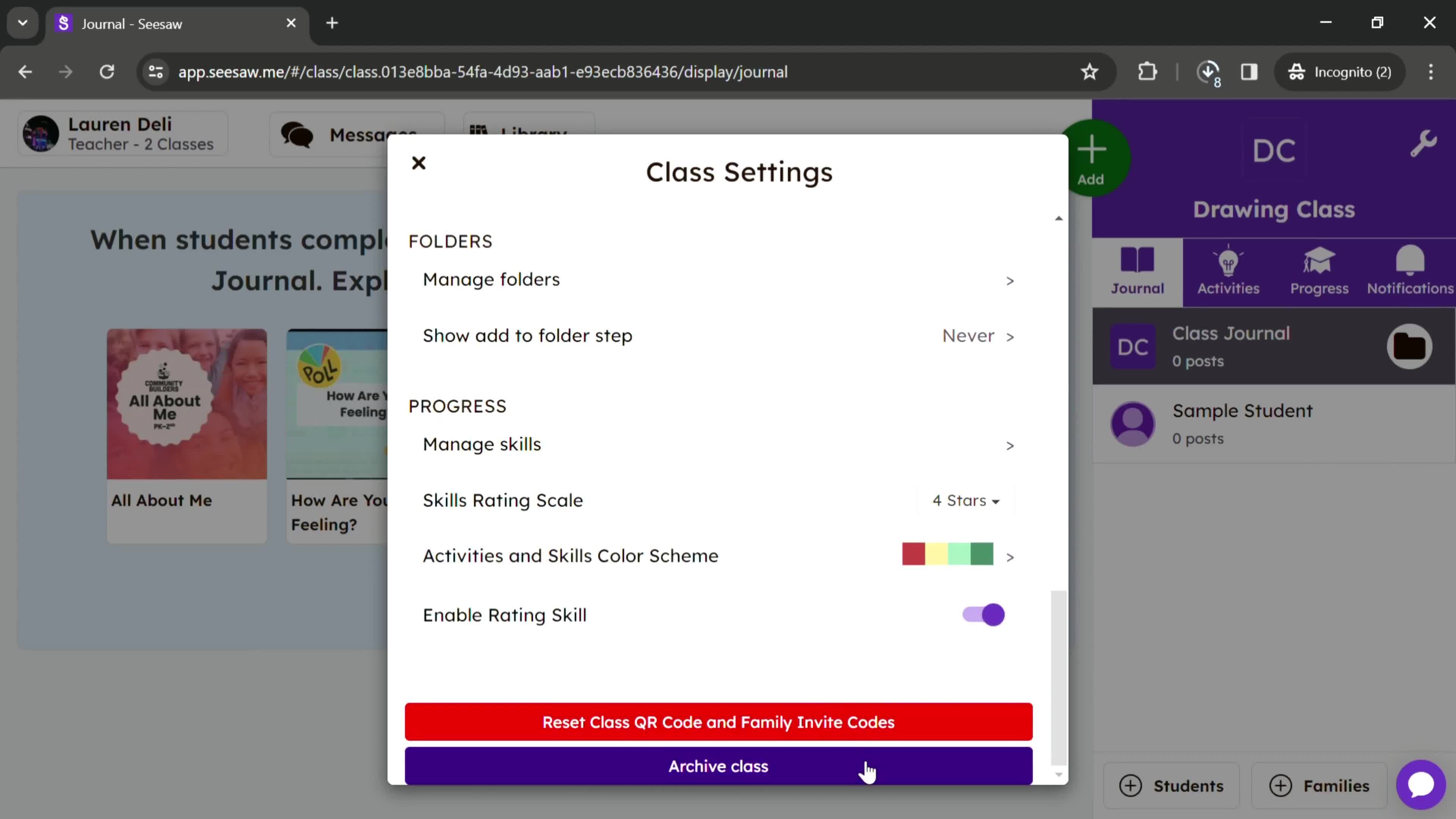 Archiving classes on Seesaw video thumbnail