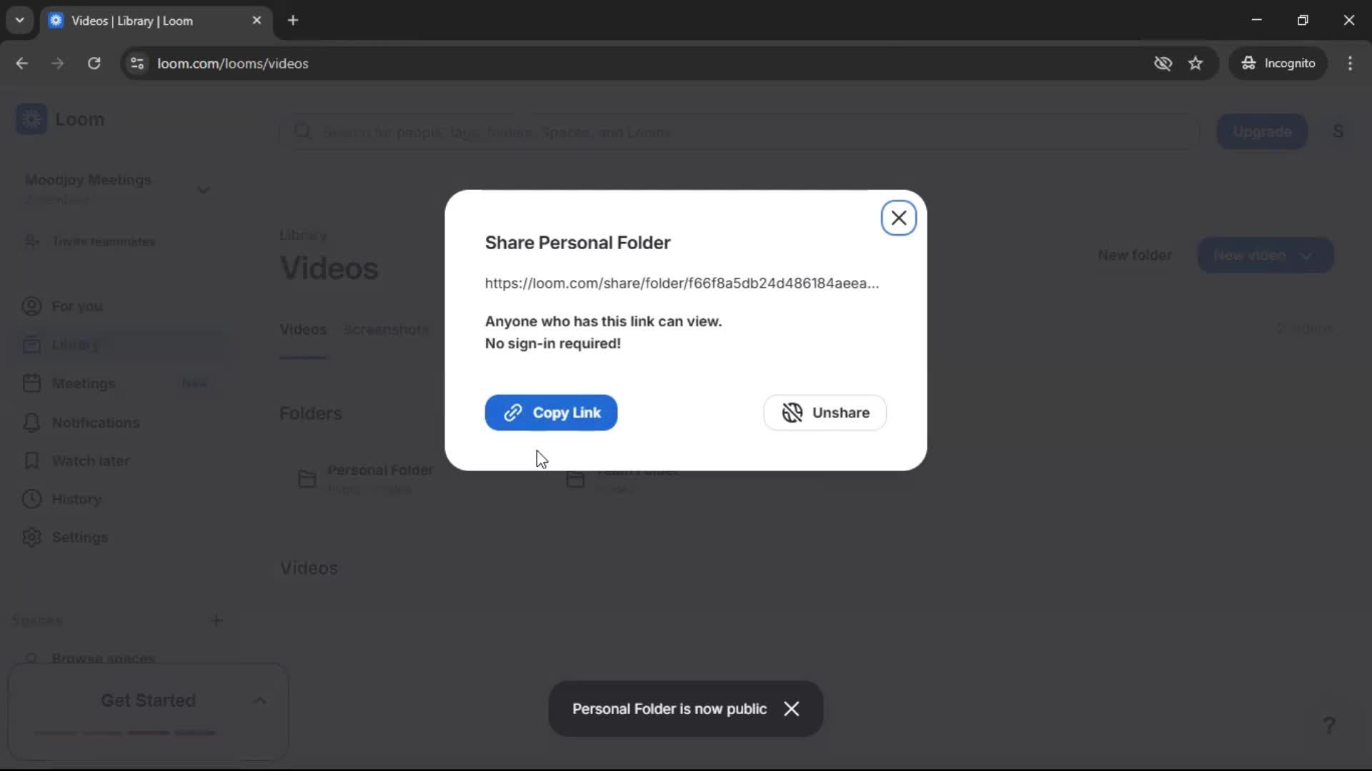 Managing files screenshot