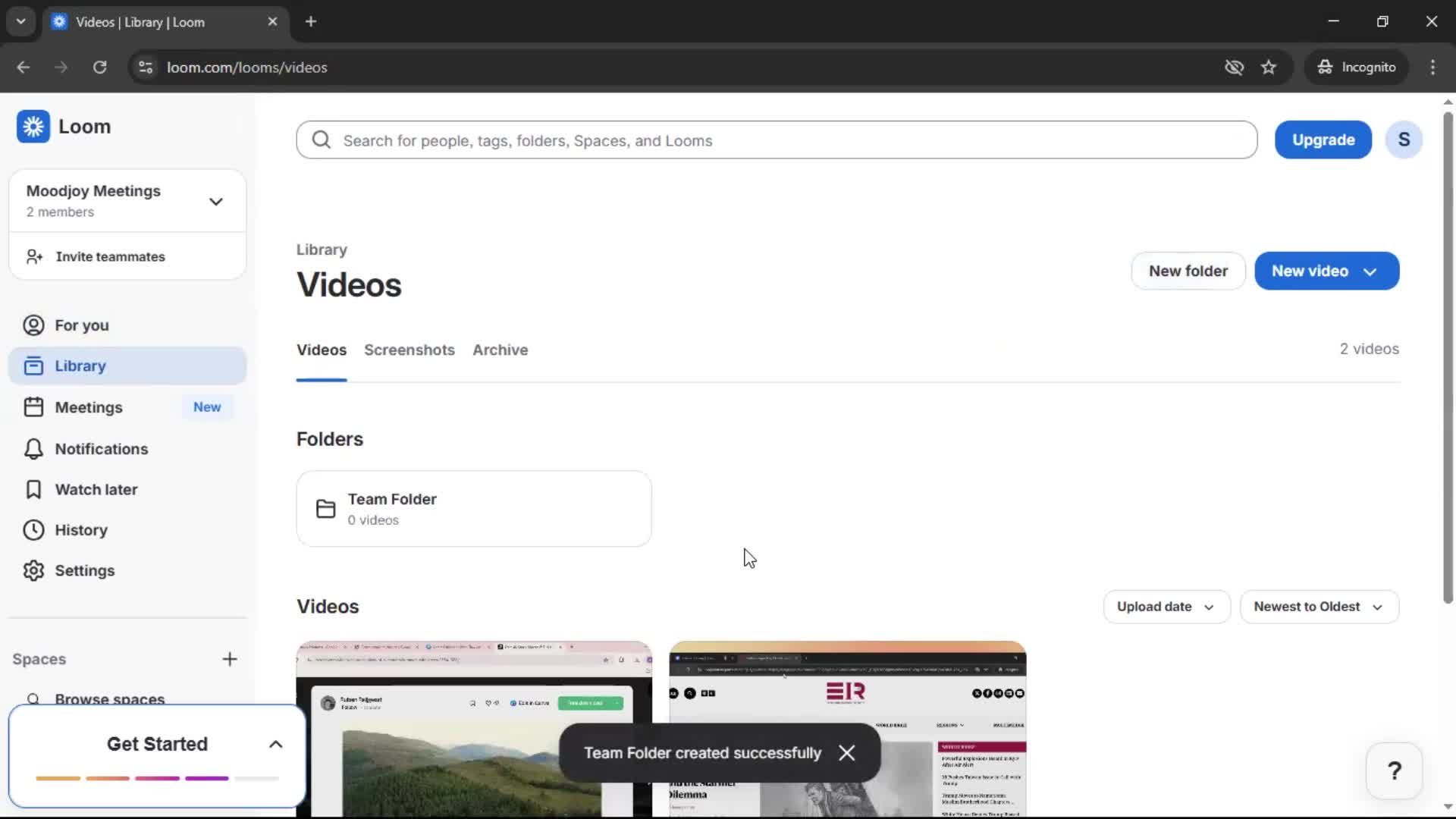 Managing files on Loom video thumbnail