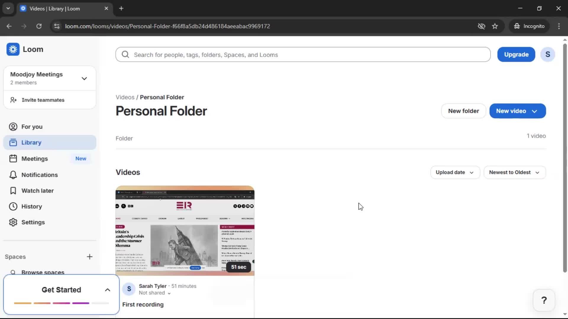 Managing files screenshot