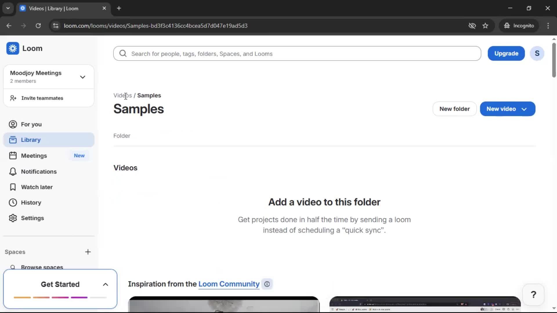 Managing files screenshot