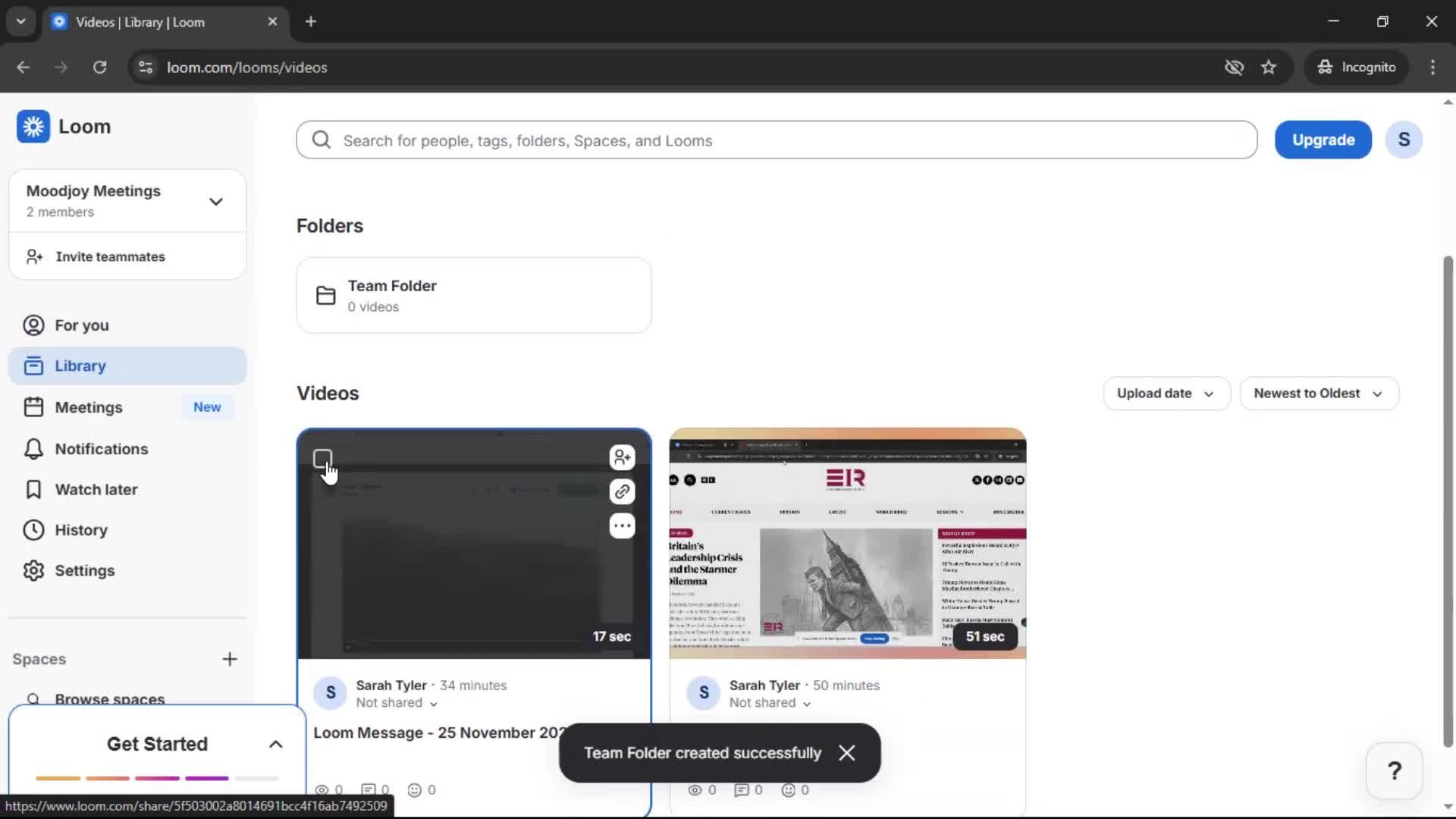 Managing files screenshot