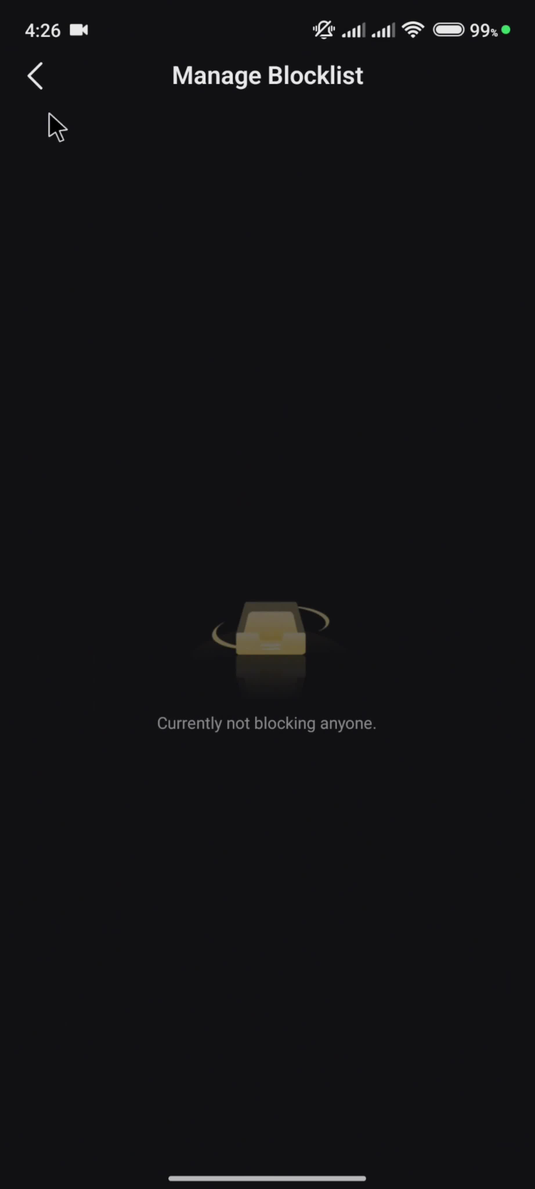 Settings screenshot