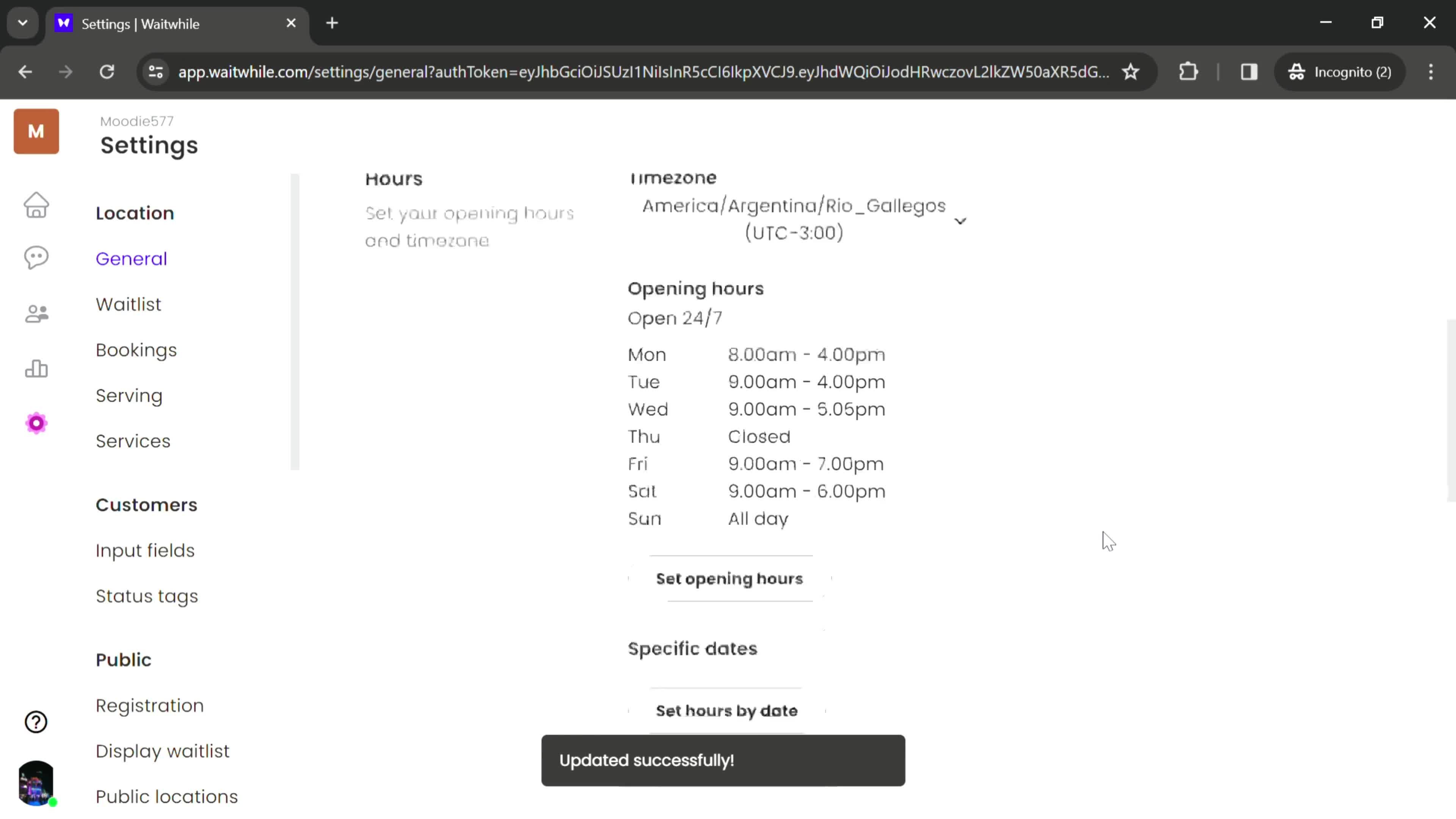 Managing locations on Waitwhile video thumbnail