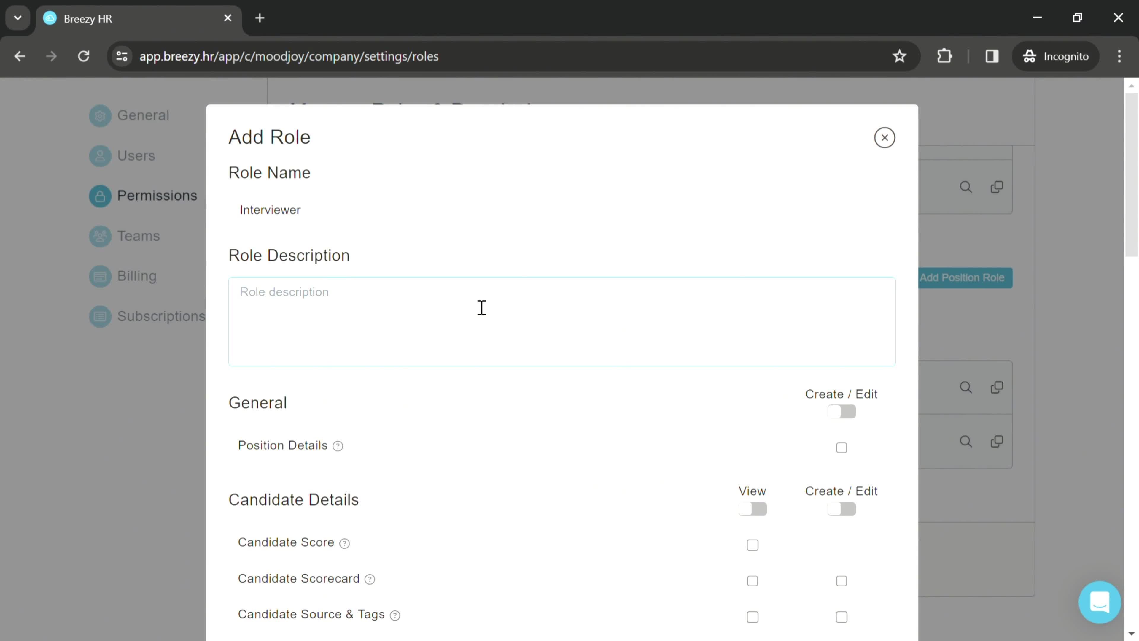 Managing roles and permissions on Breezy HR video thumbnail