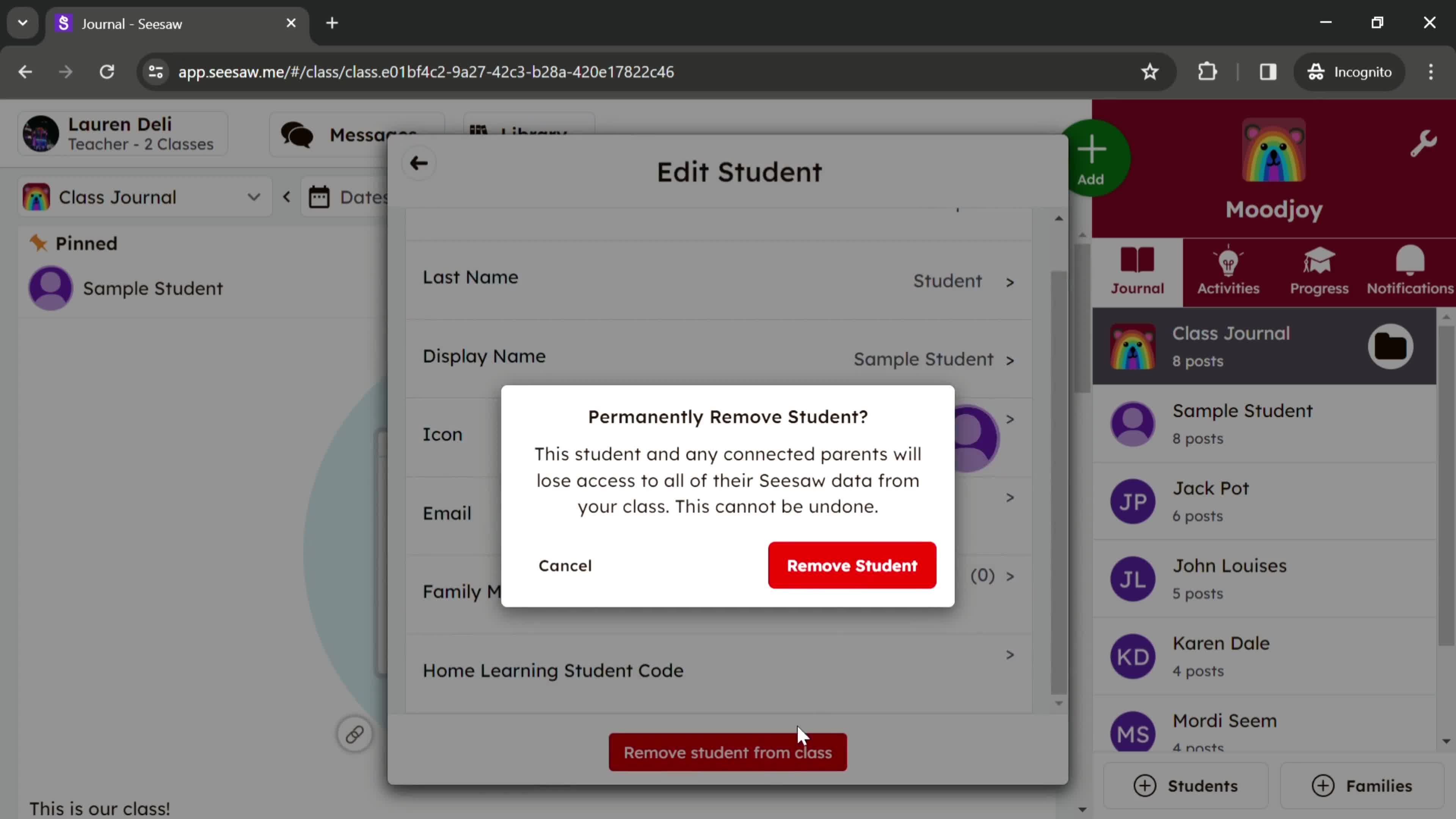 Managing students on Seesaw video thumbnail