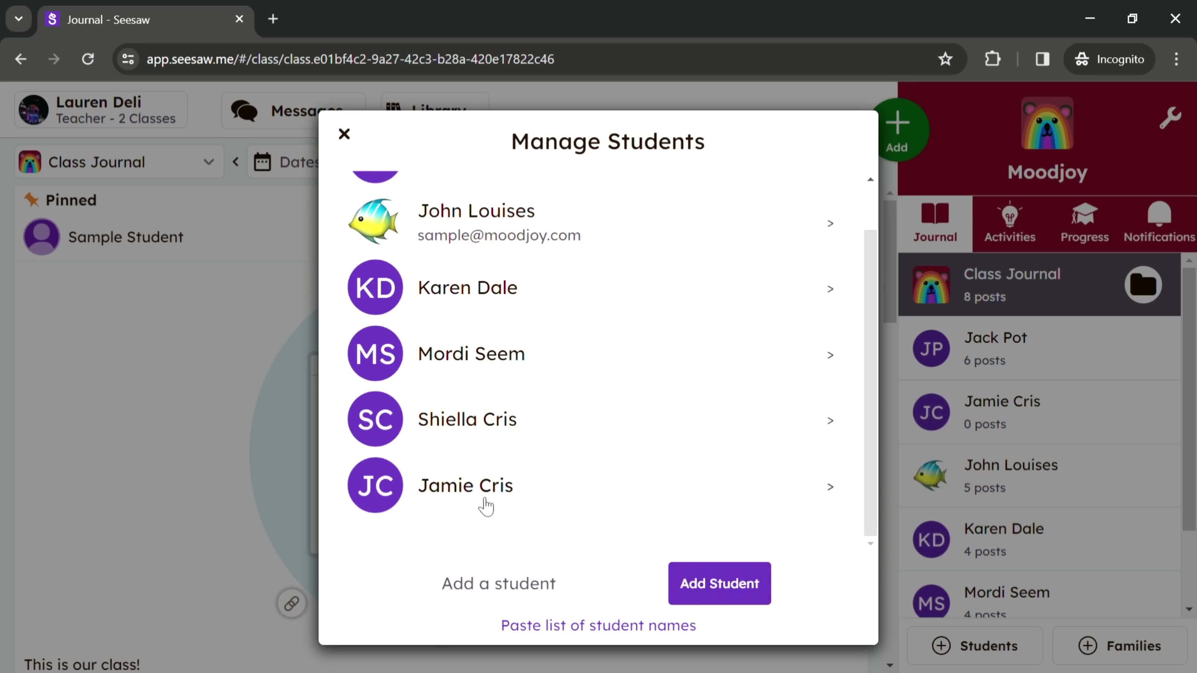 Managing students on Seesaw video thumbnail