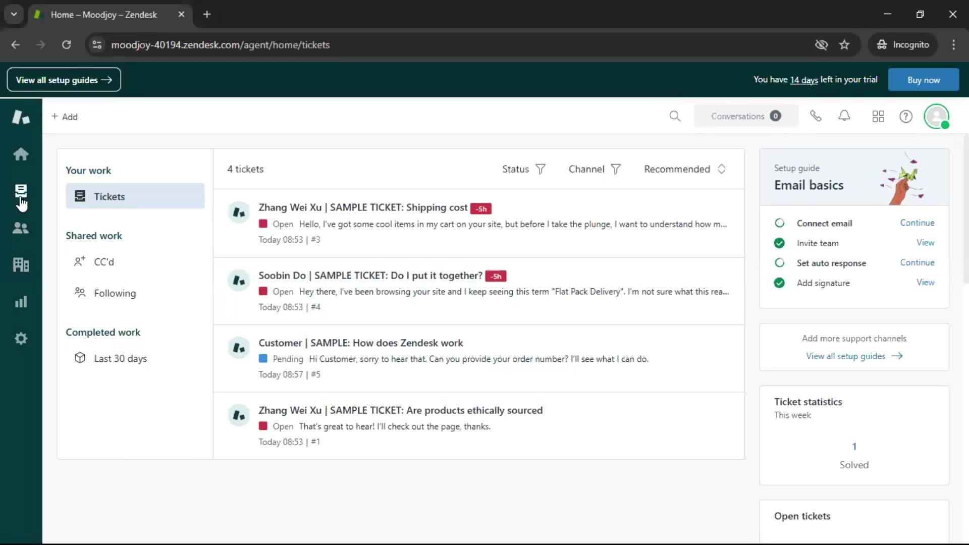Managing support on Zendesk video thumbnail