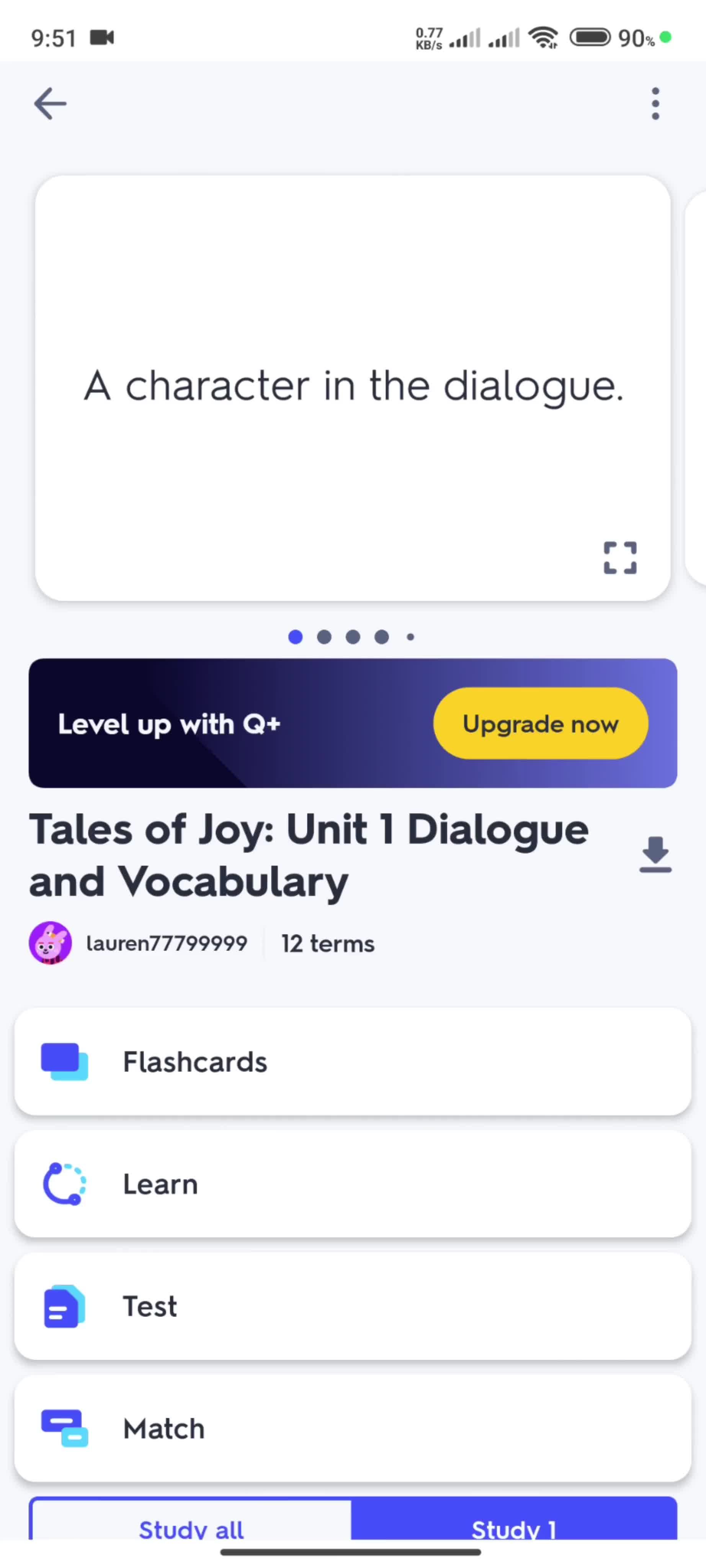 Managing flashcards on Quizlet video thumbnail