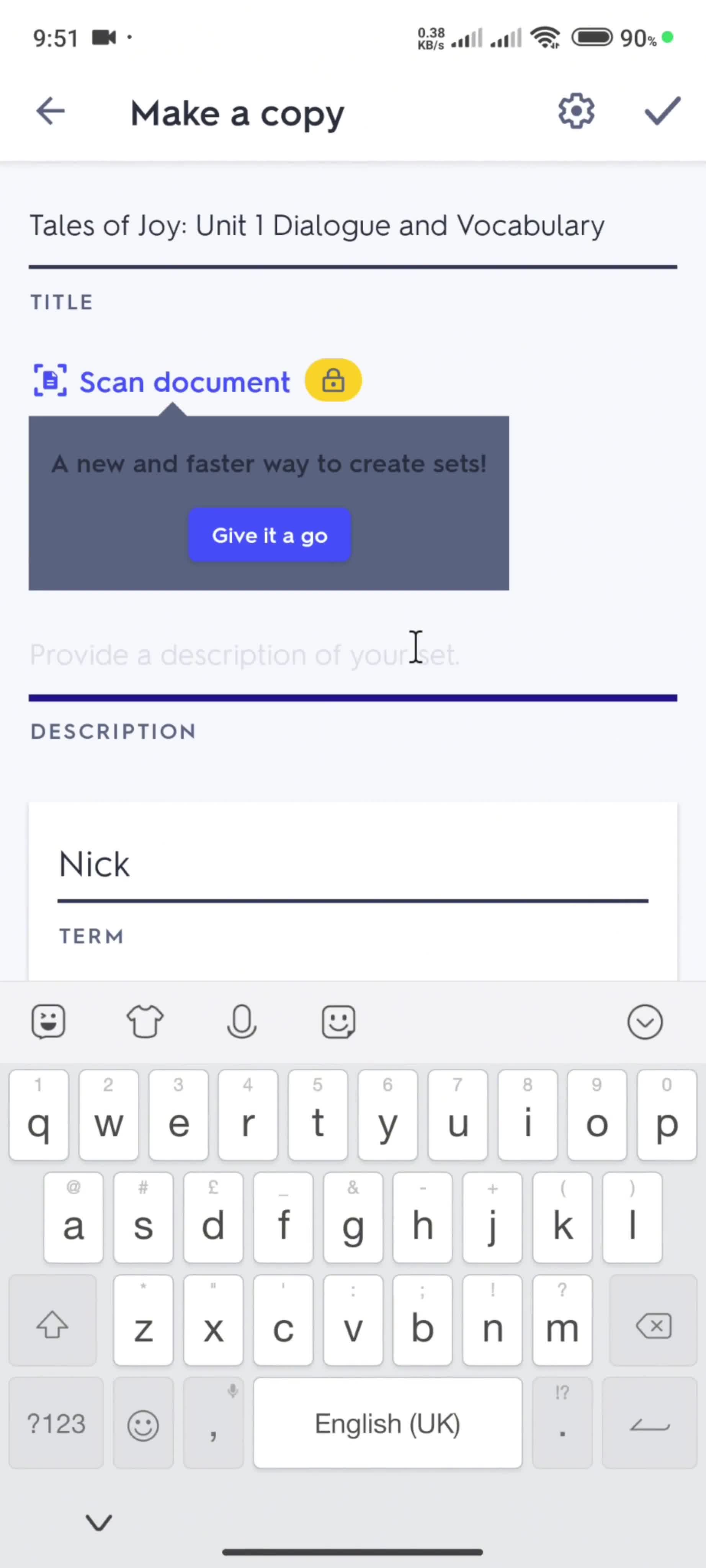 Managing flashcards on Quizlet video thumbnail