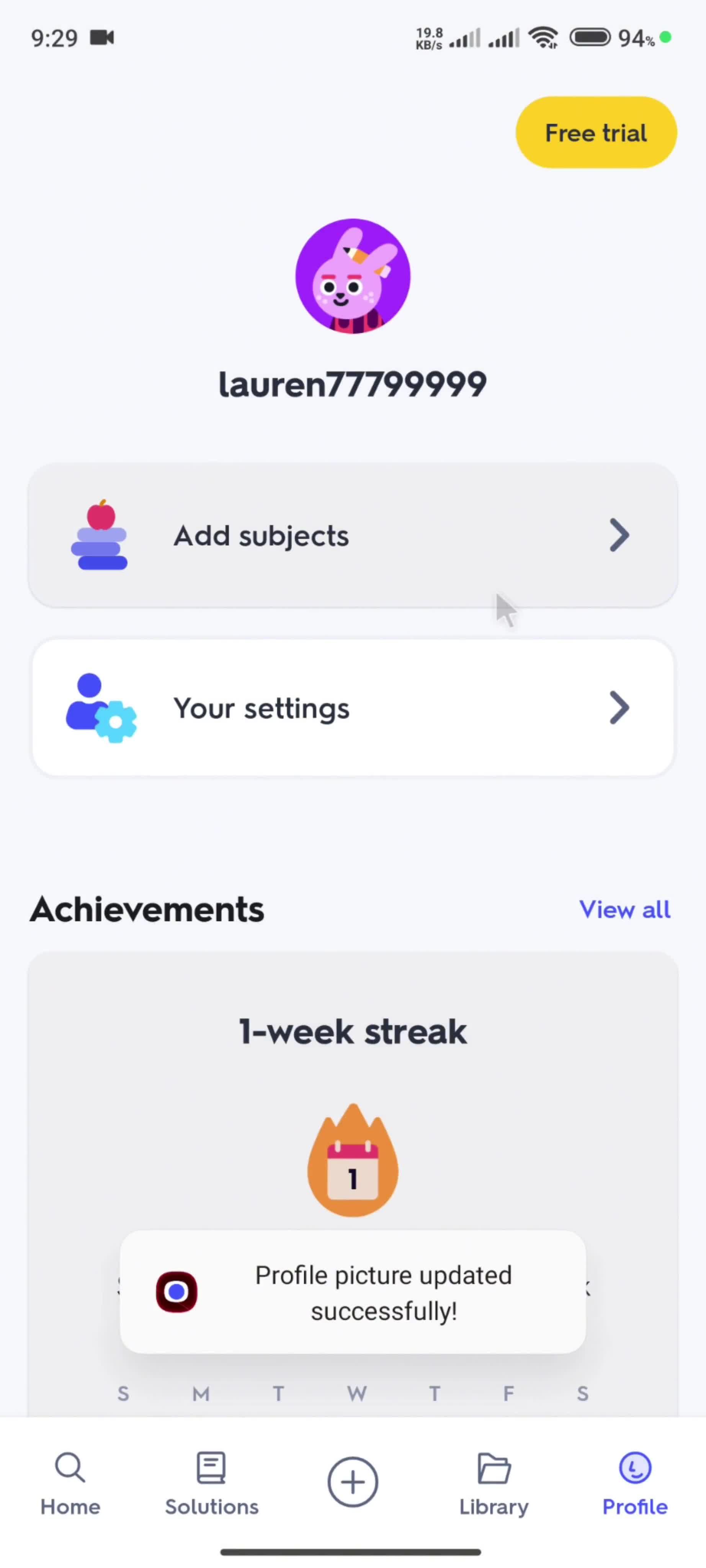 Settings on Quizlet video thumbnail