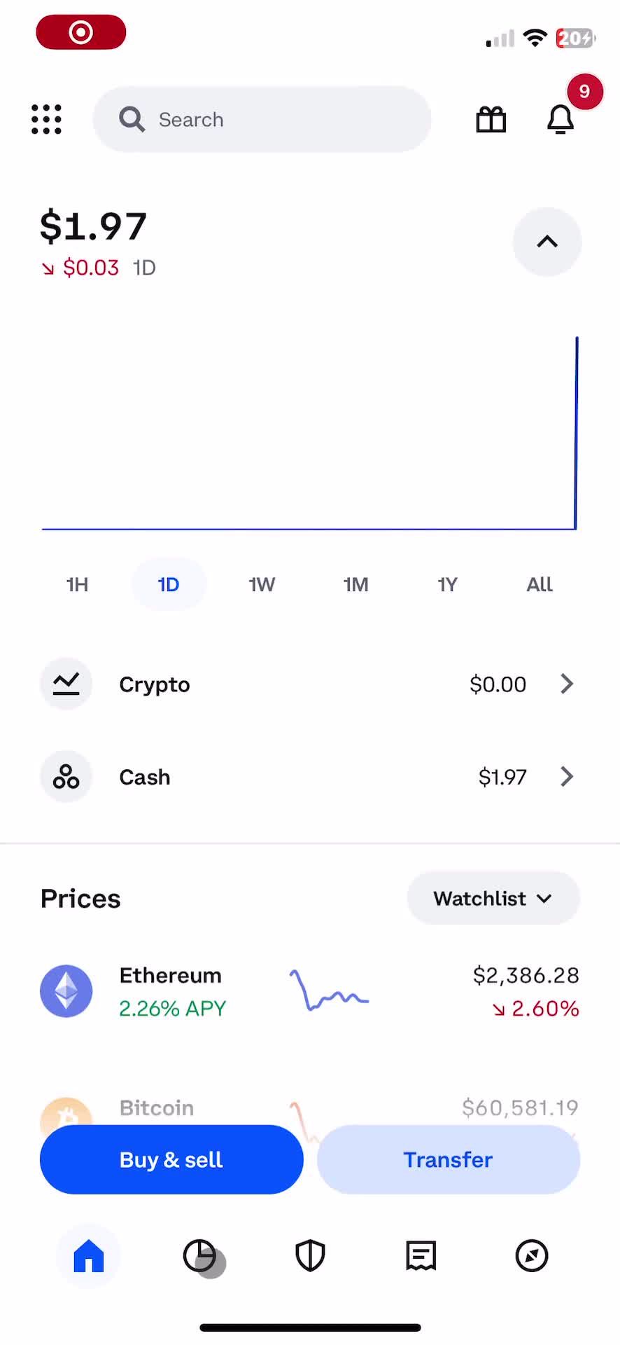 My assets on Coinbase video thumbnail