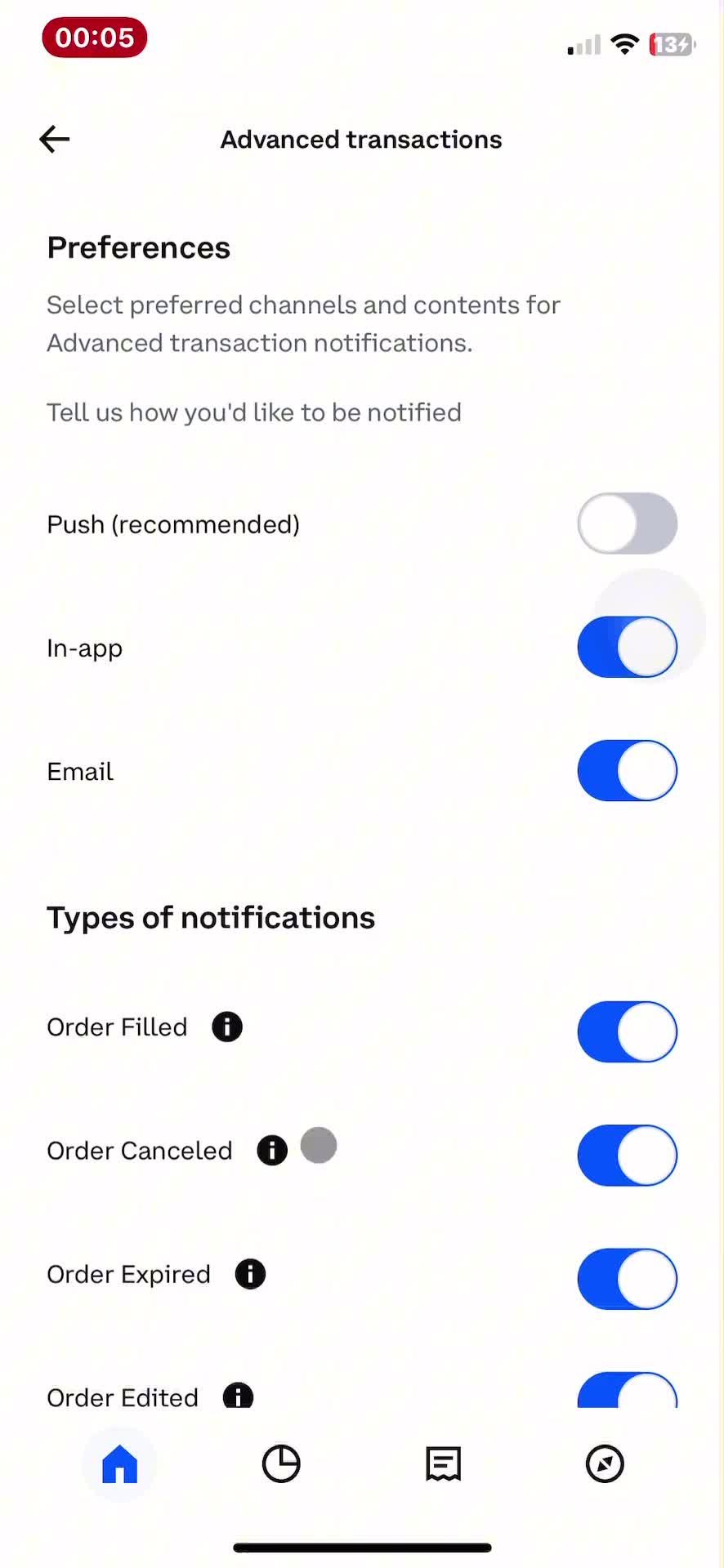 Notification settings on Coinbase video thumbnail