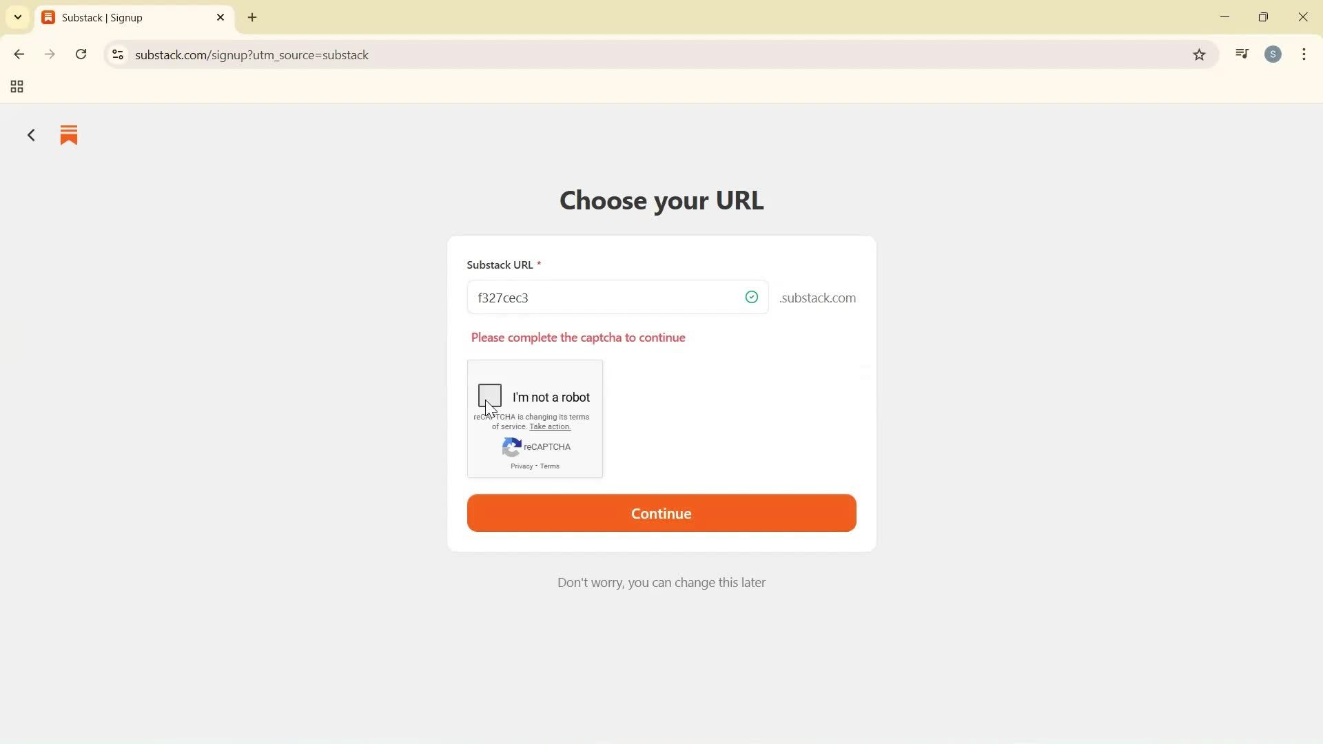 Onboarding screenshot