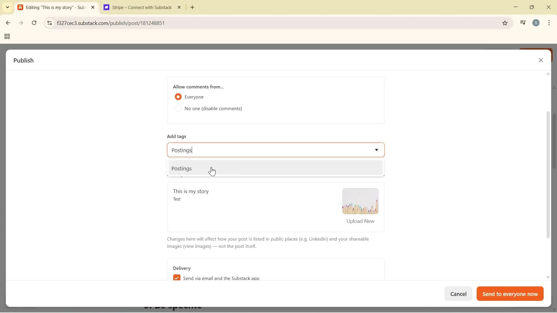 Onboarding screenshot