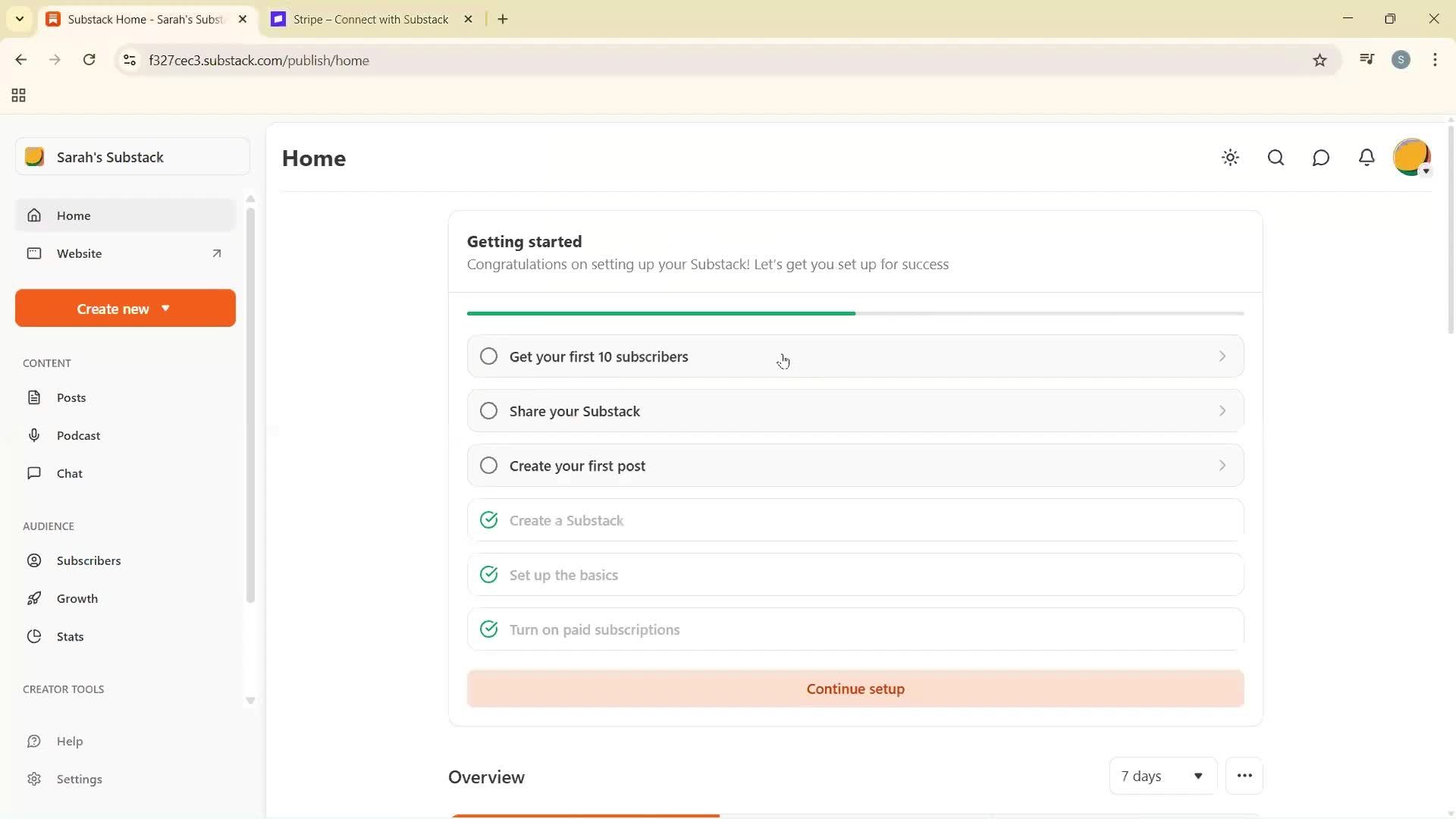 Onboarding screenshot