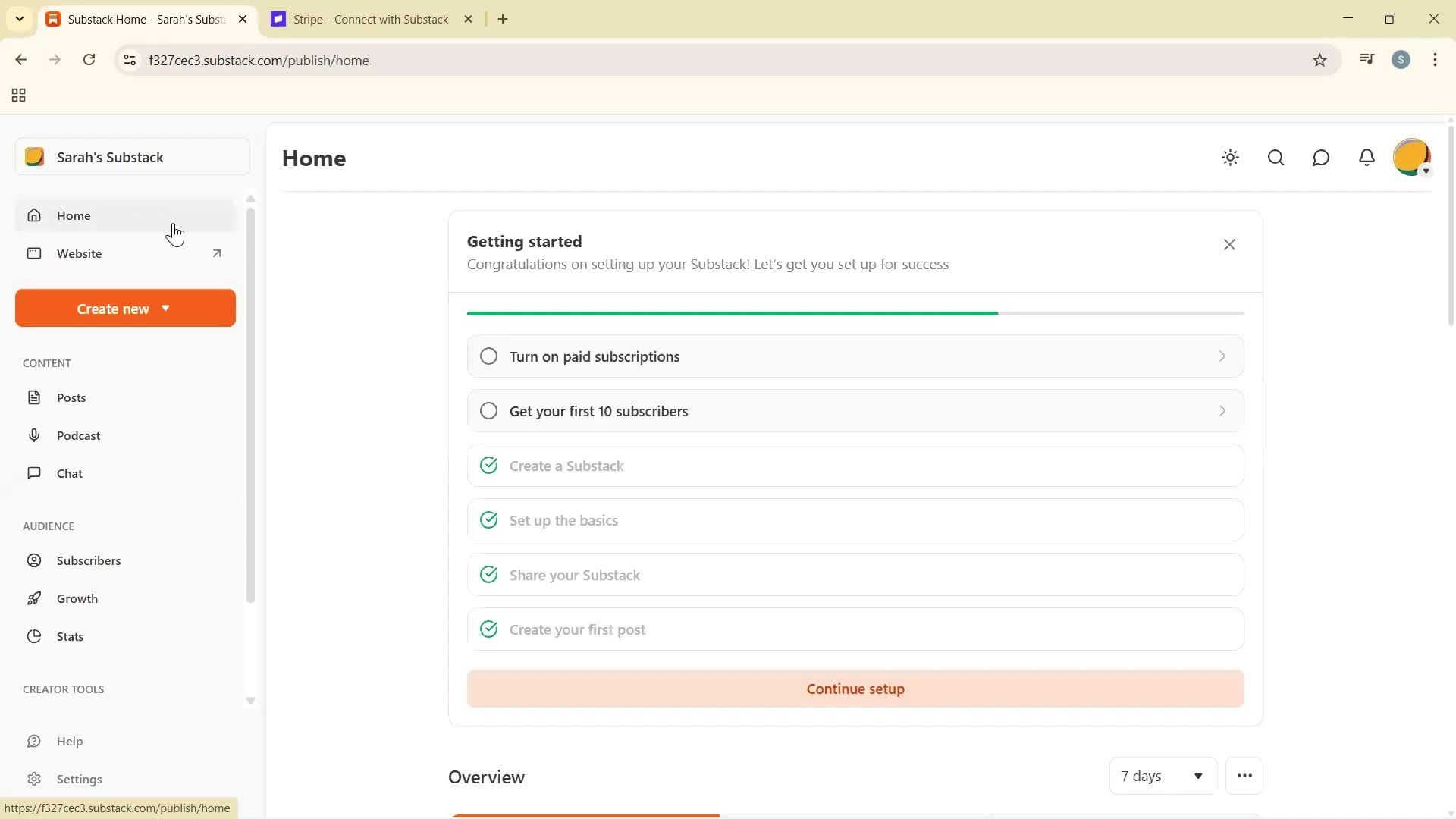 Onboarding screenshot