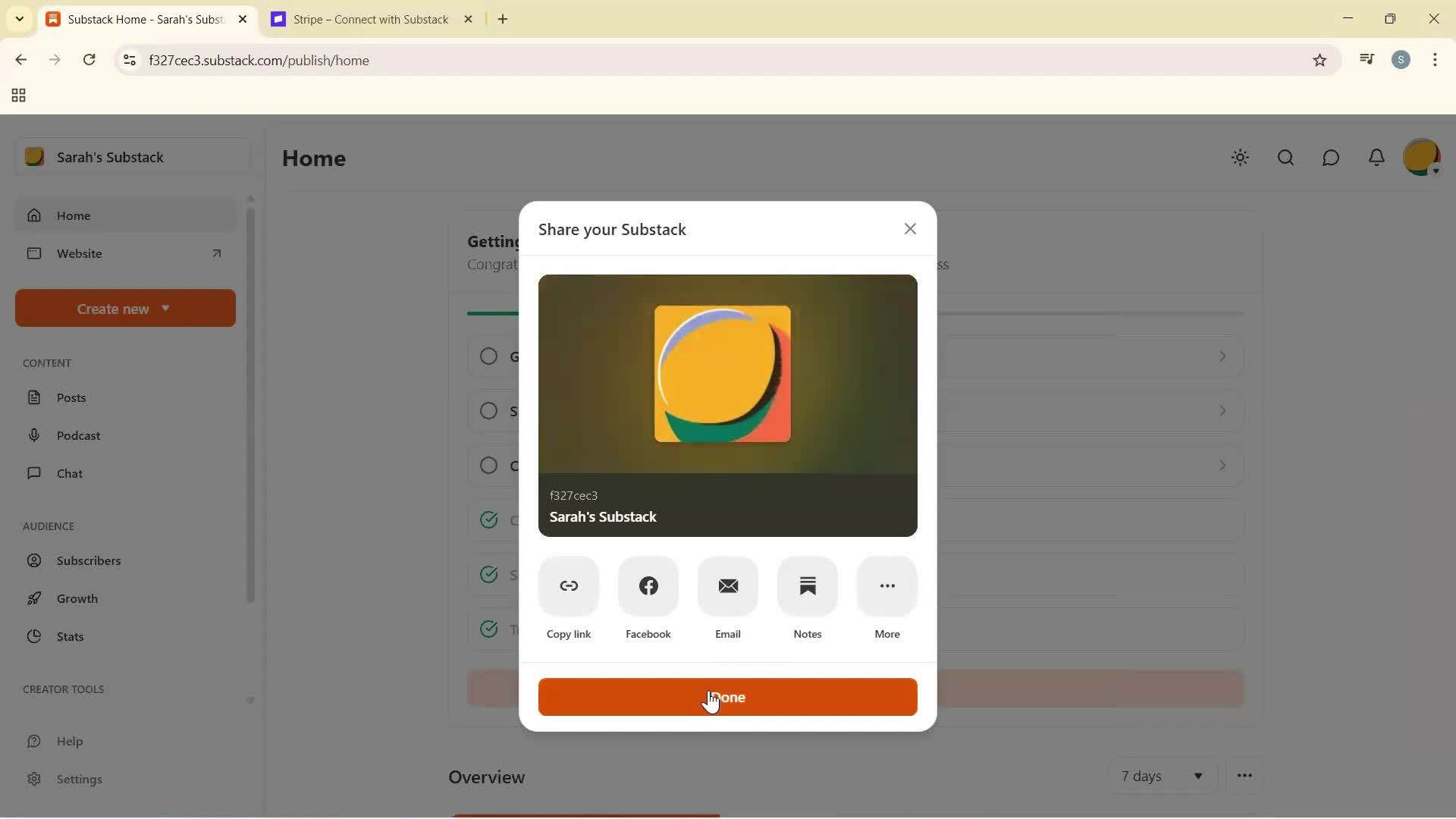 Onboarding screenshot