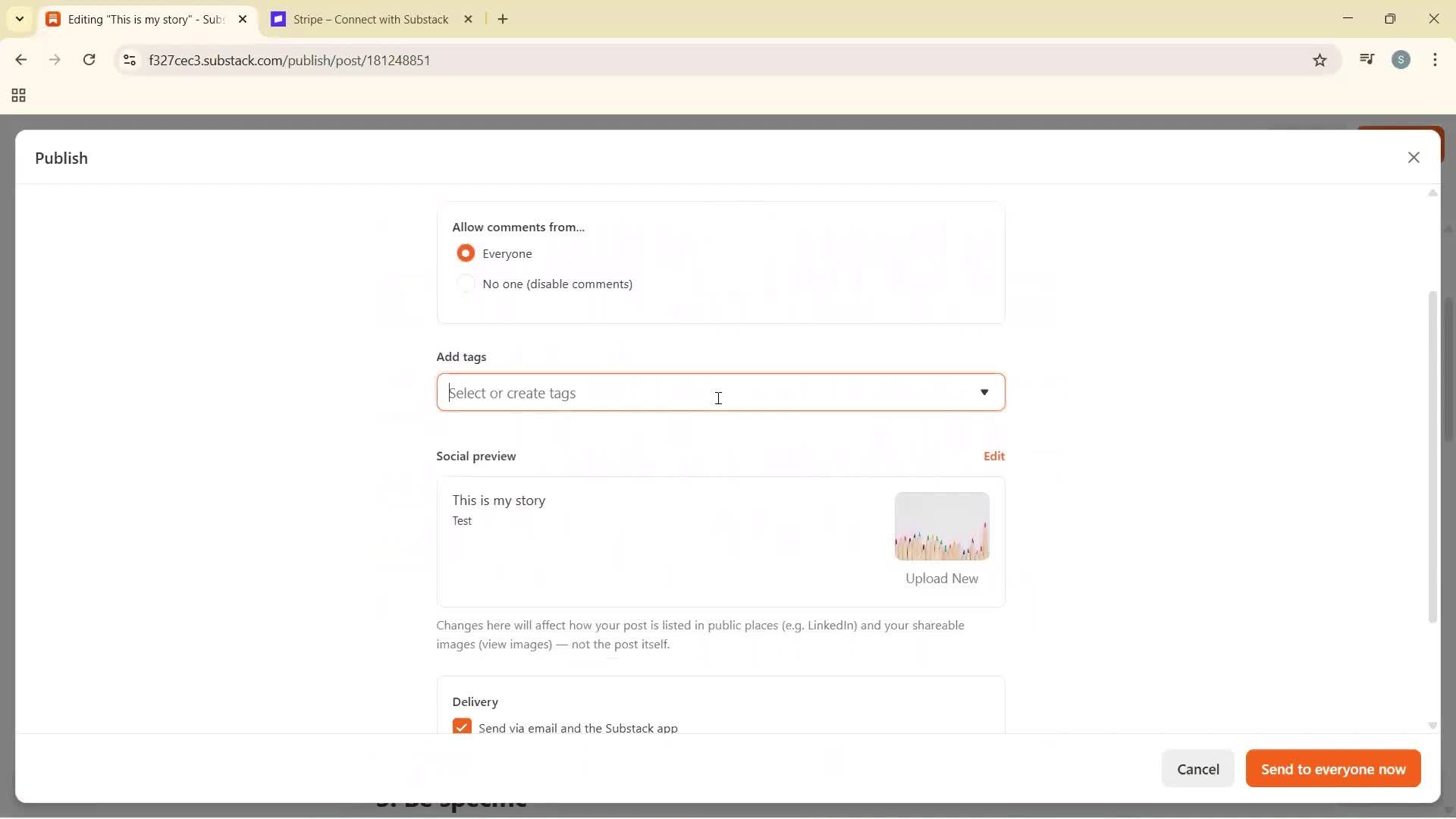 Onboarding screenshot