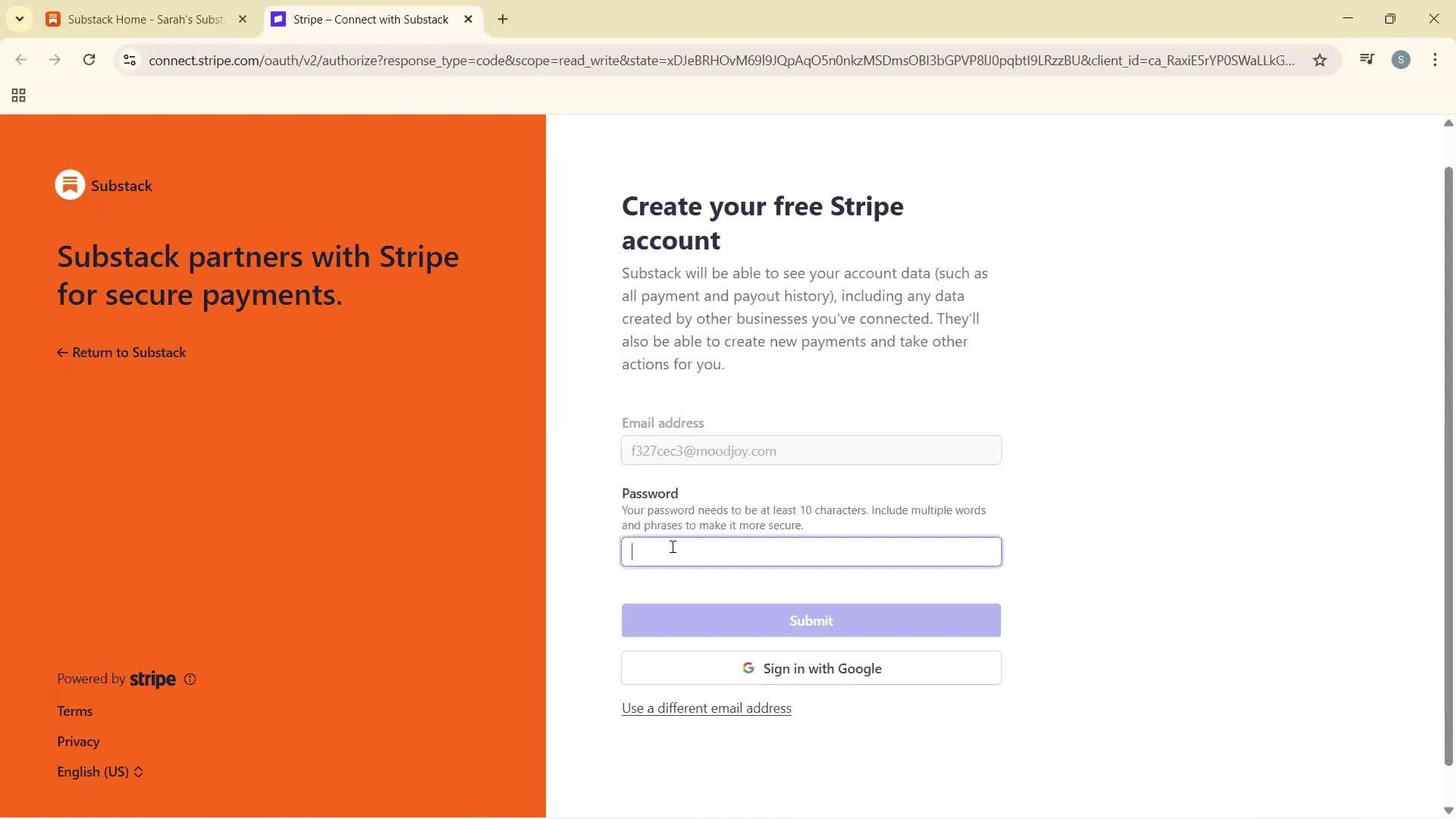 Onboarding screenshot