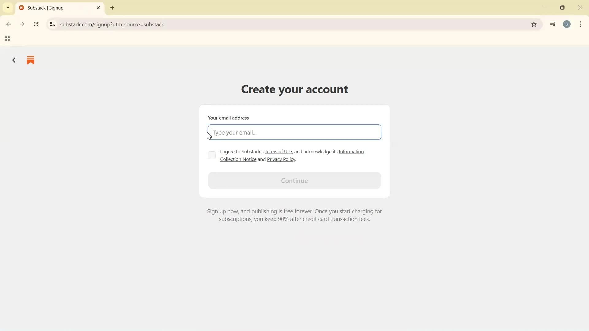 Onboarding screenshot