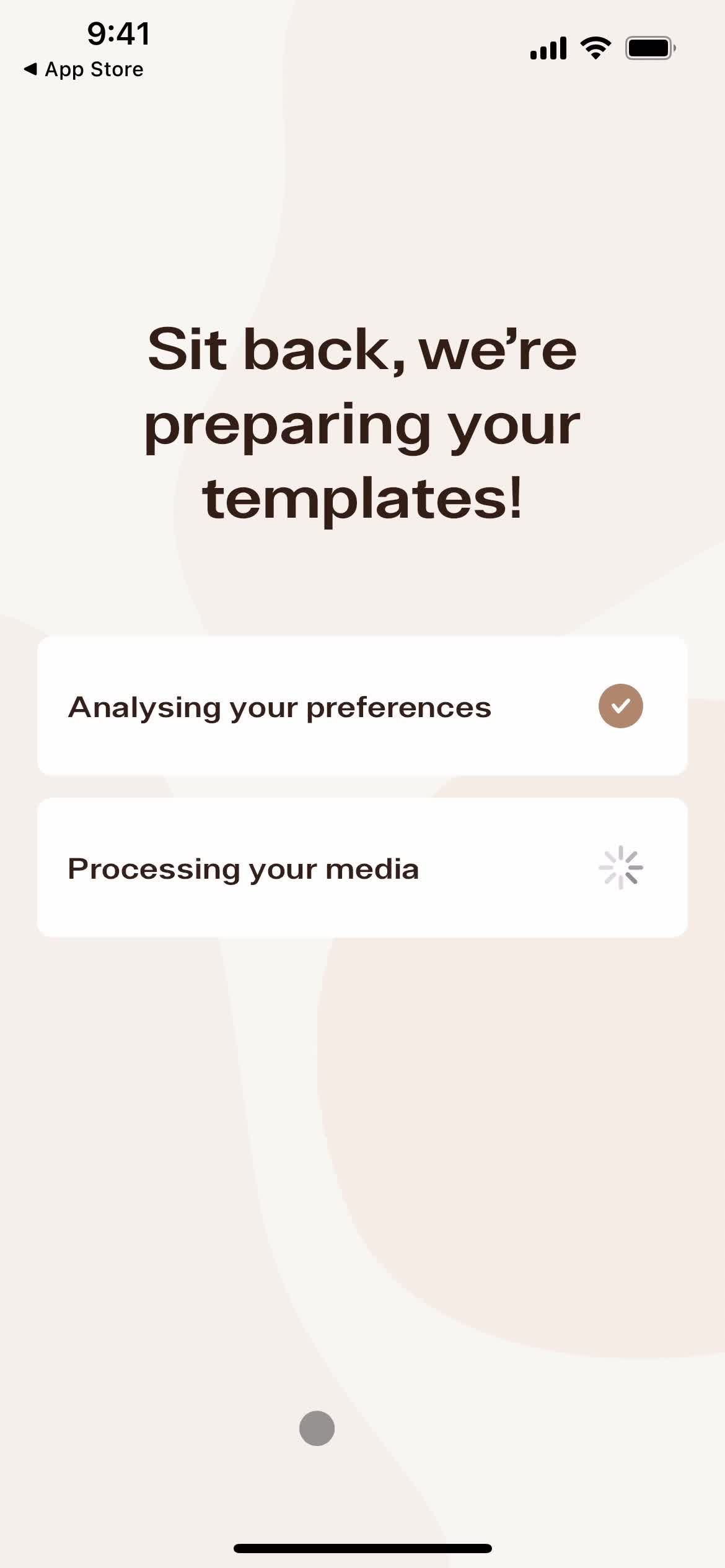 Onboarding screenshot