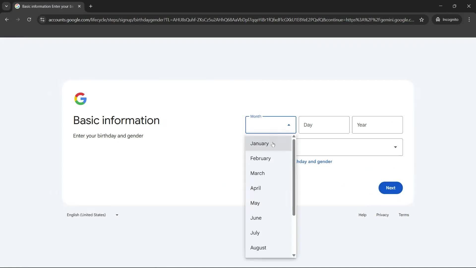 Onboarding screenshot
