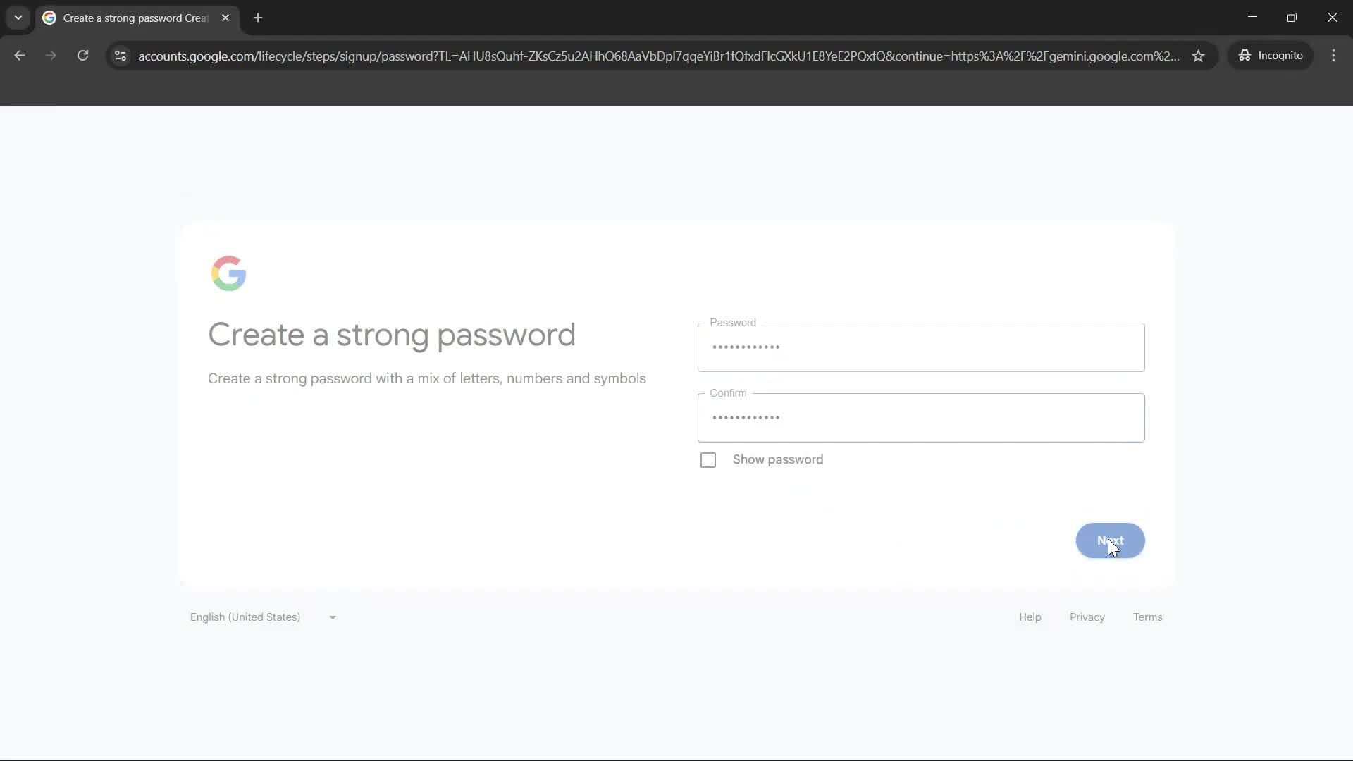 Onboarding screenshot