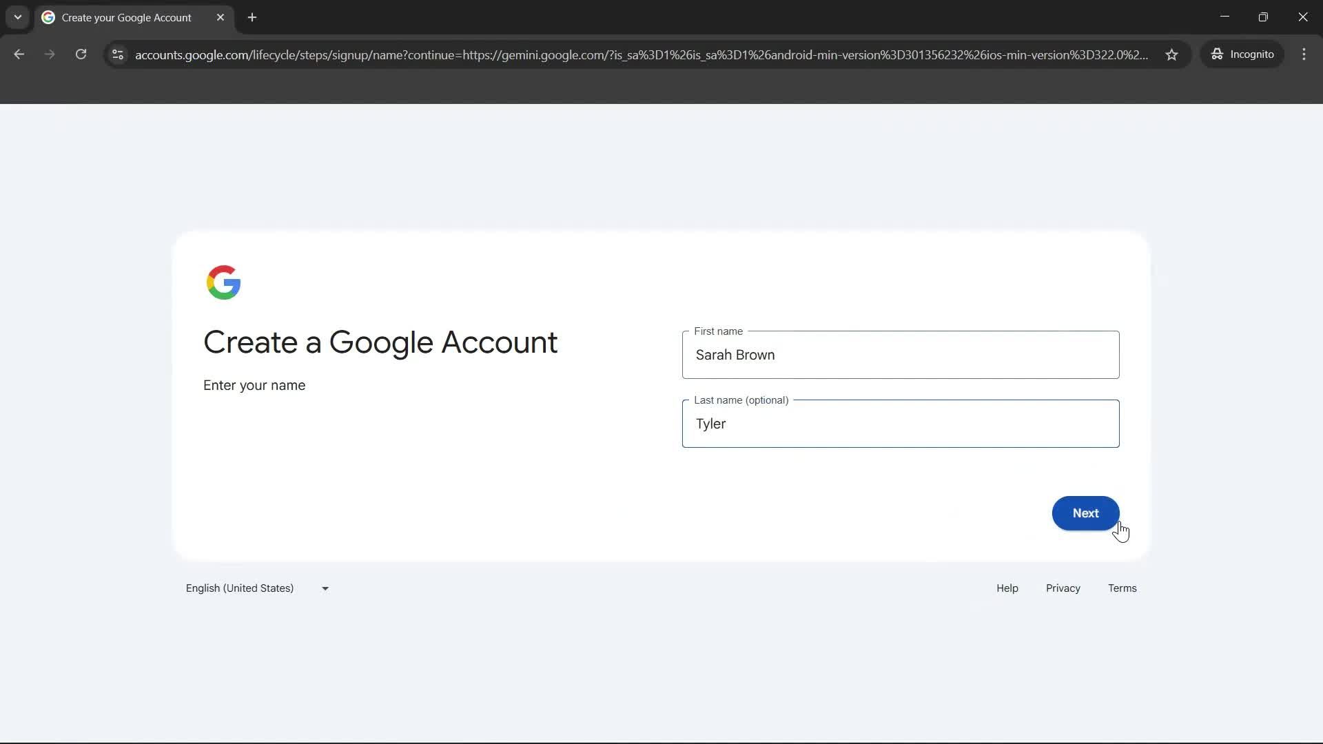 Onboarding screenshot
