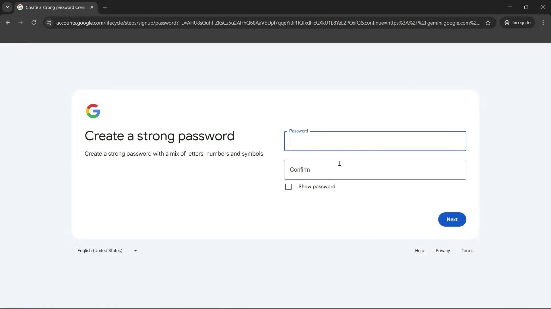 Onboarding screenshot
