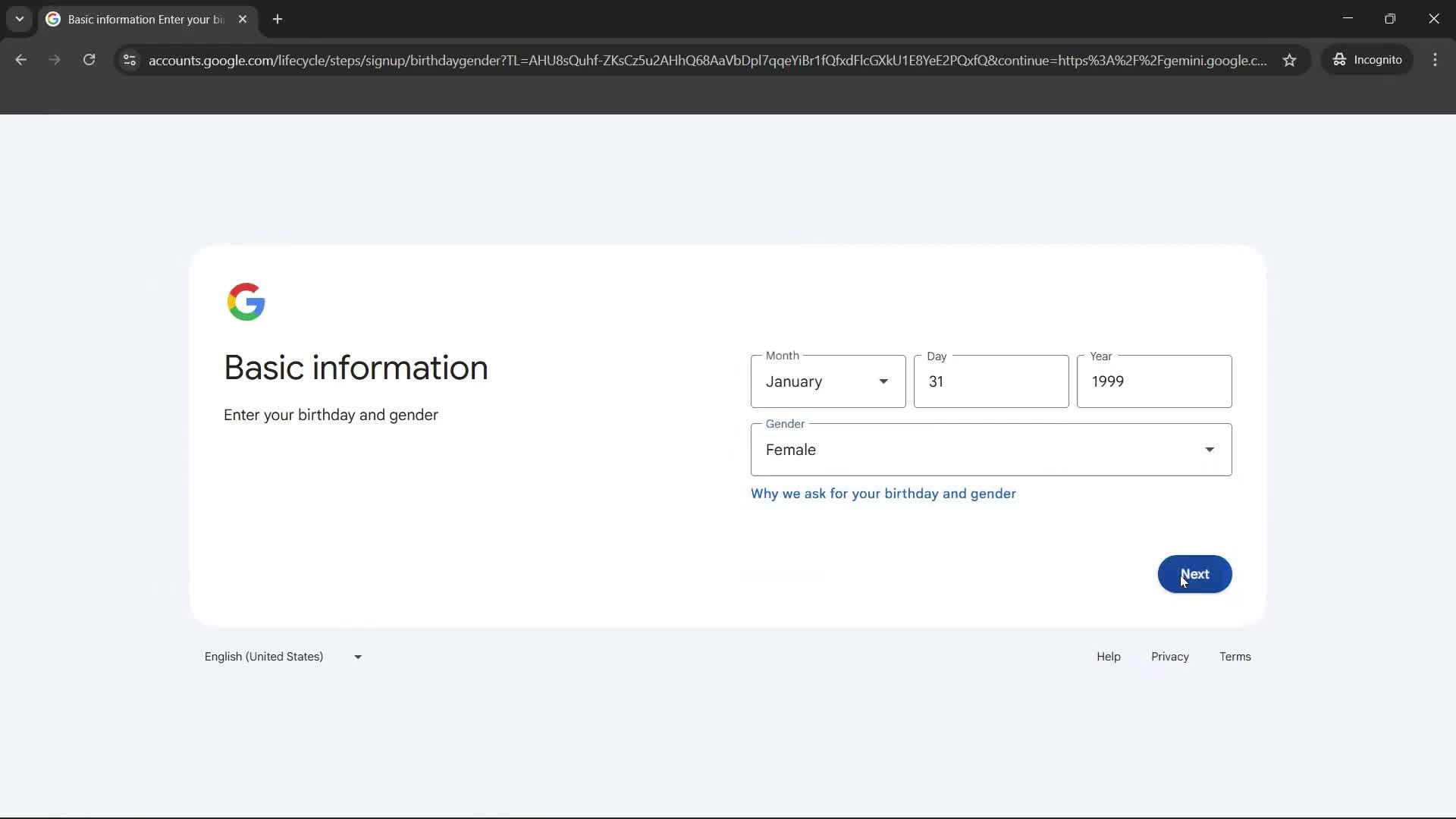 Onboarding screenshot
