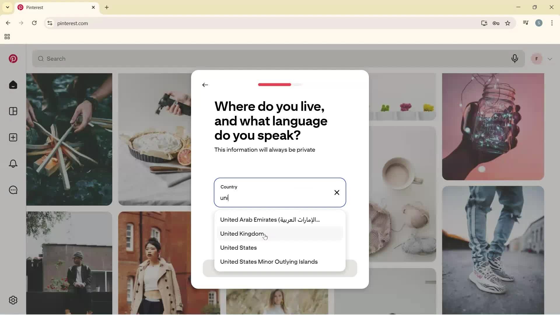 Onboarding screenshot