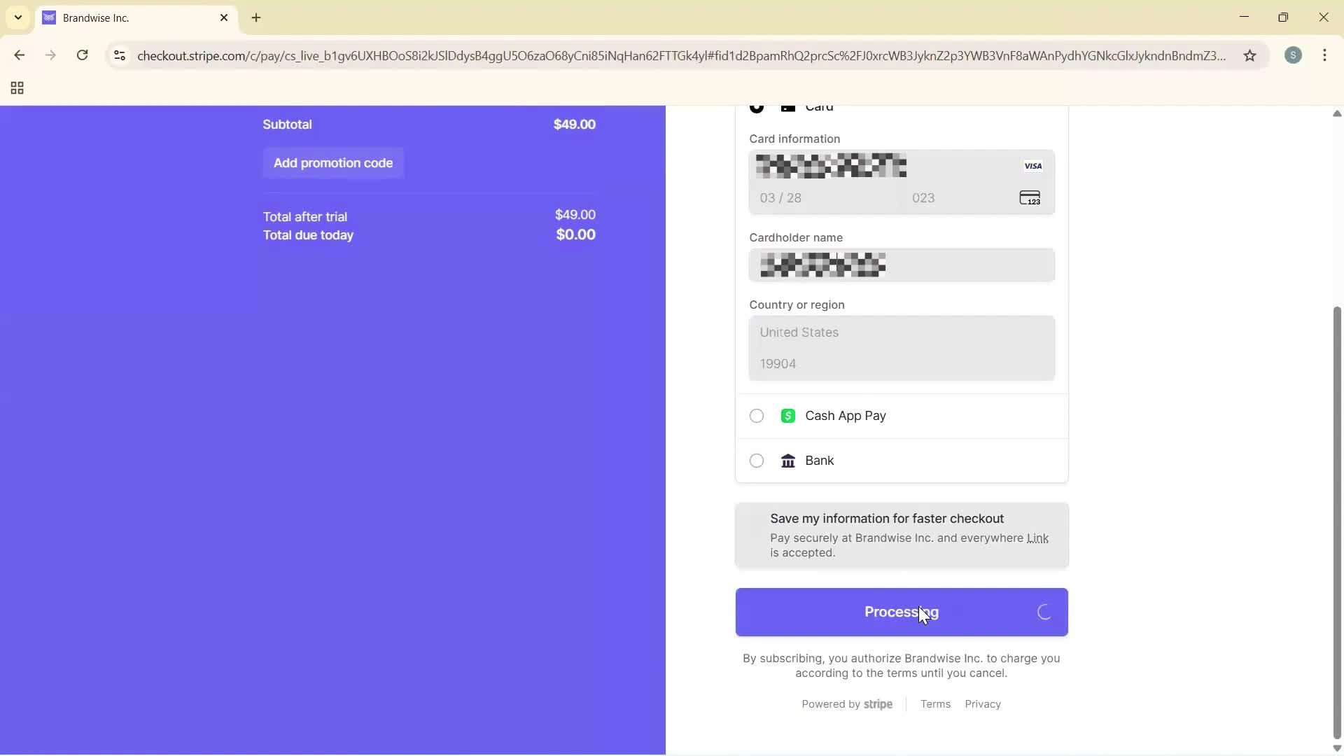 Onboarding screenshot
