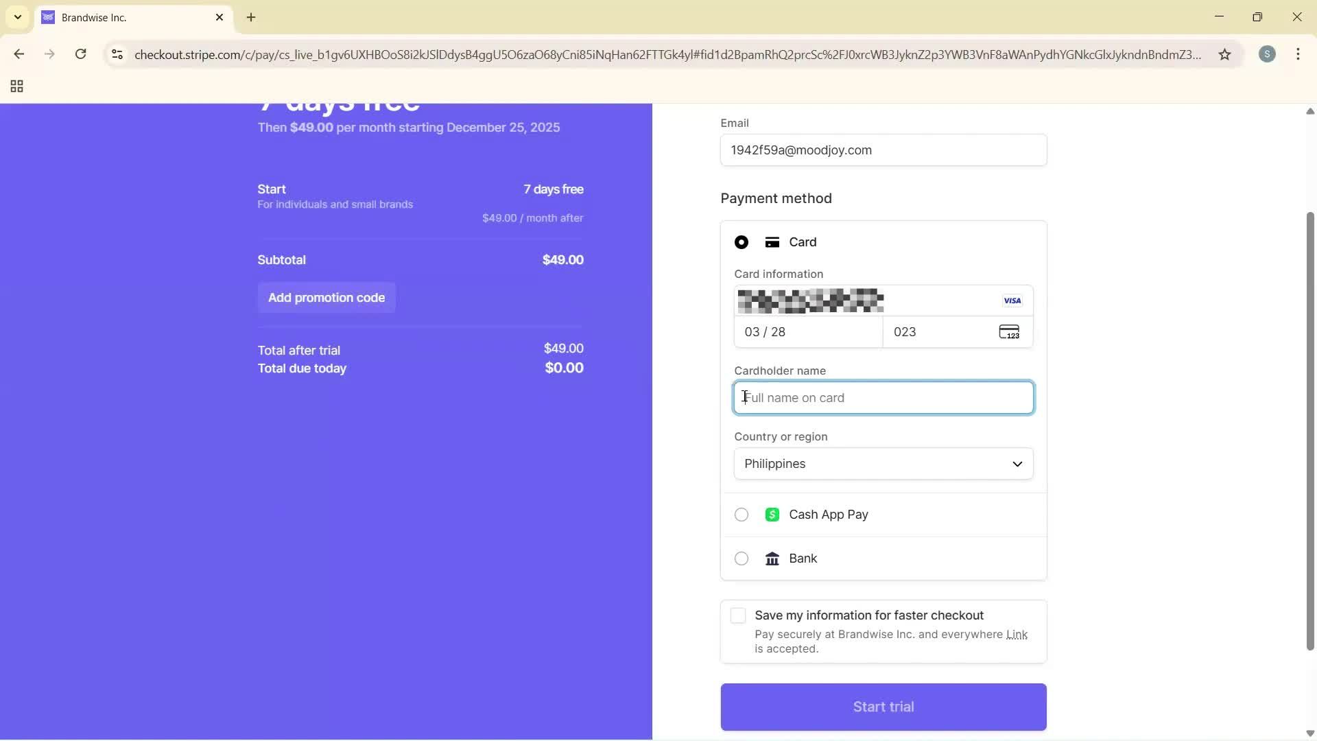 Onboarding screenshot