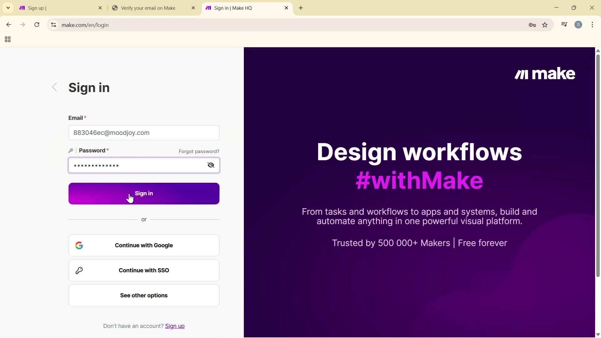 Onboarding screenshot