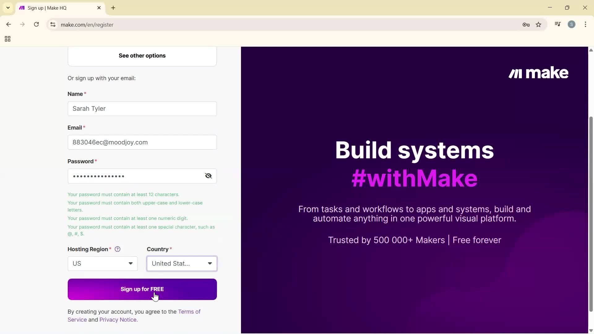 Onboarding screenshot