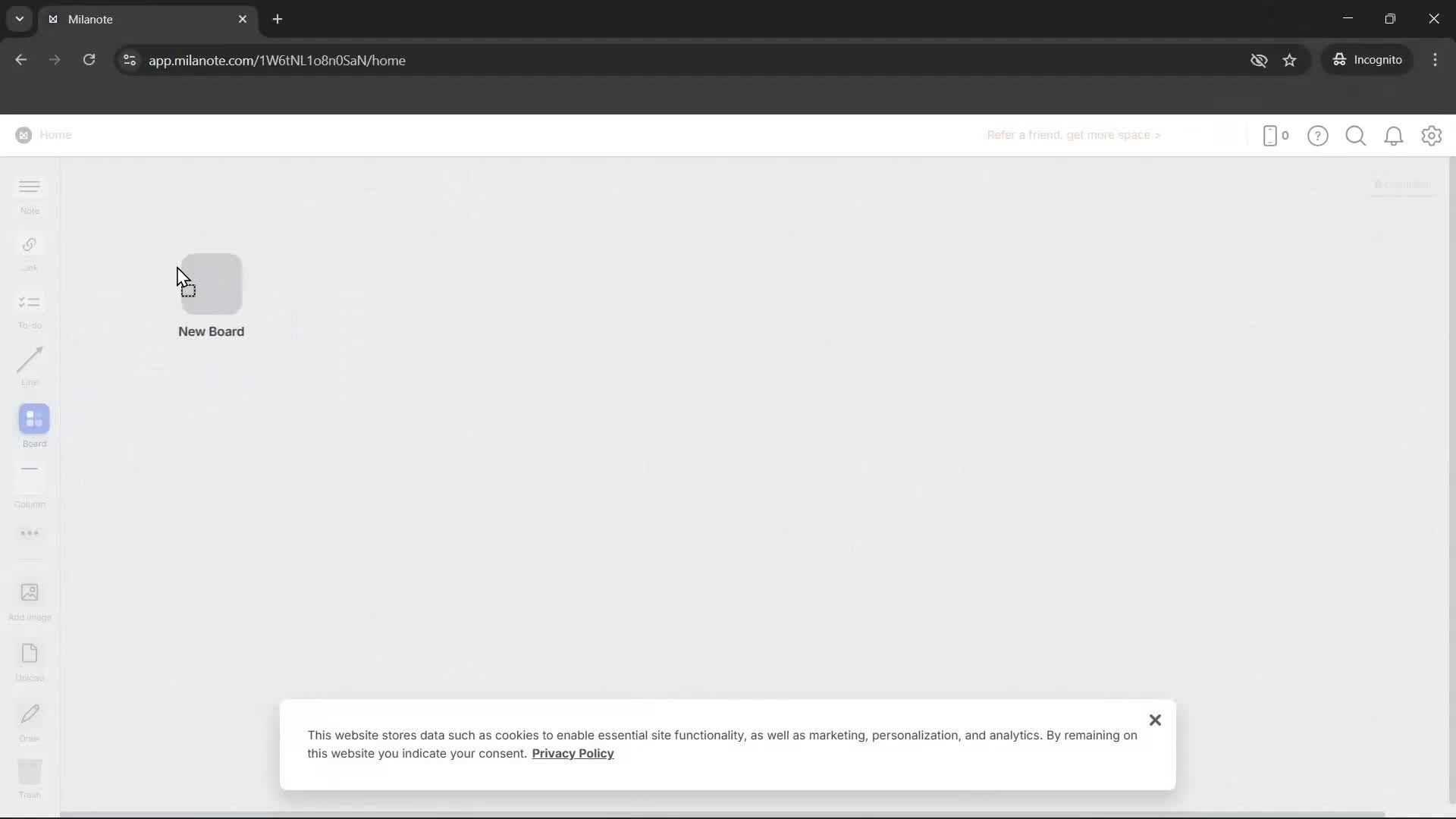 Onboarding screenshot