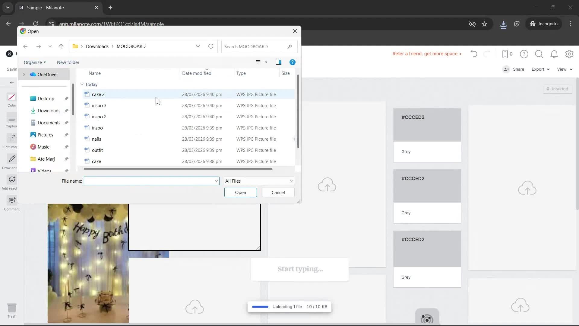 Onboarding screenshot