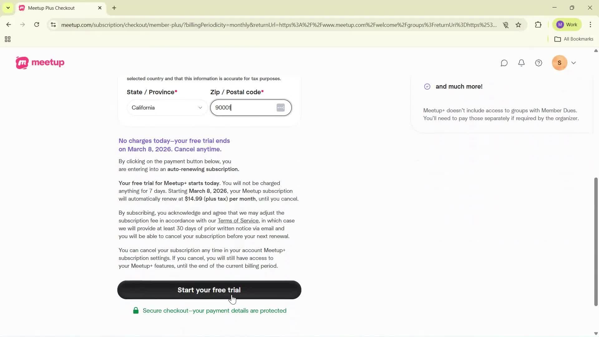 Onboarding screenshot