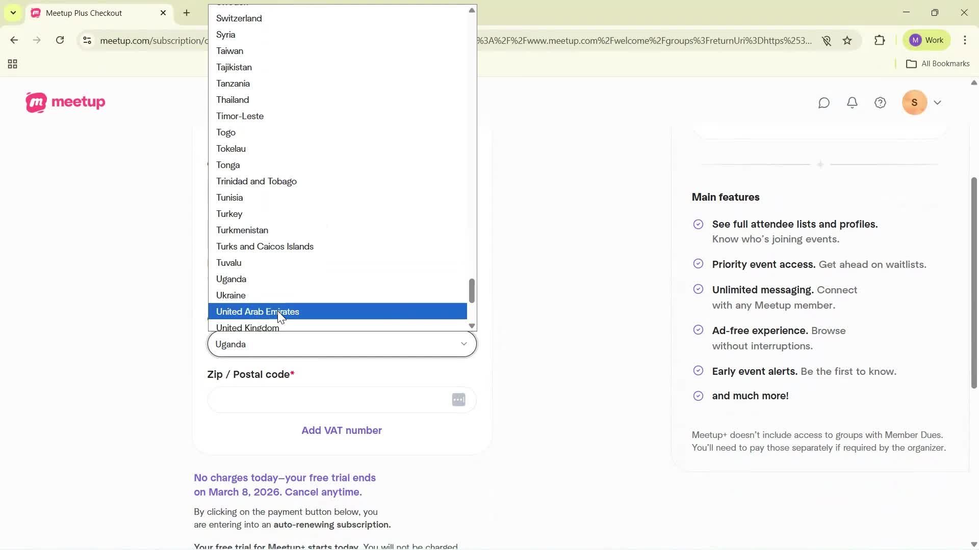 Onboarding screenshot