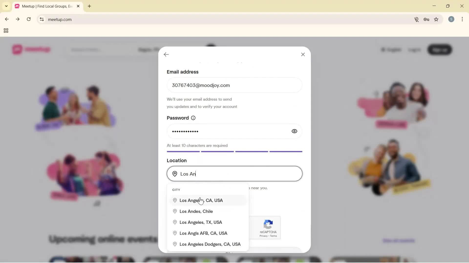 Onboarding screenshot