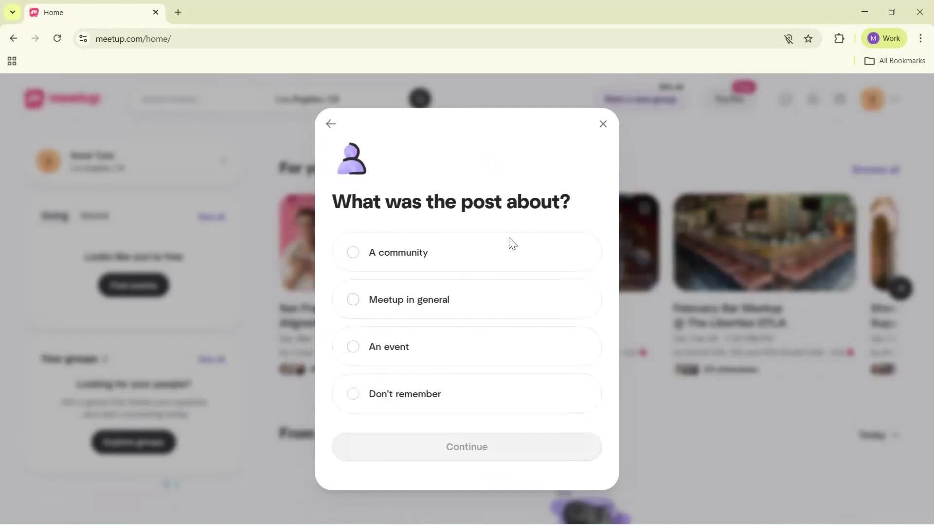 Onboarding screenshot