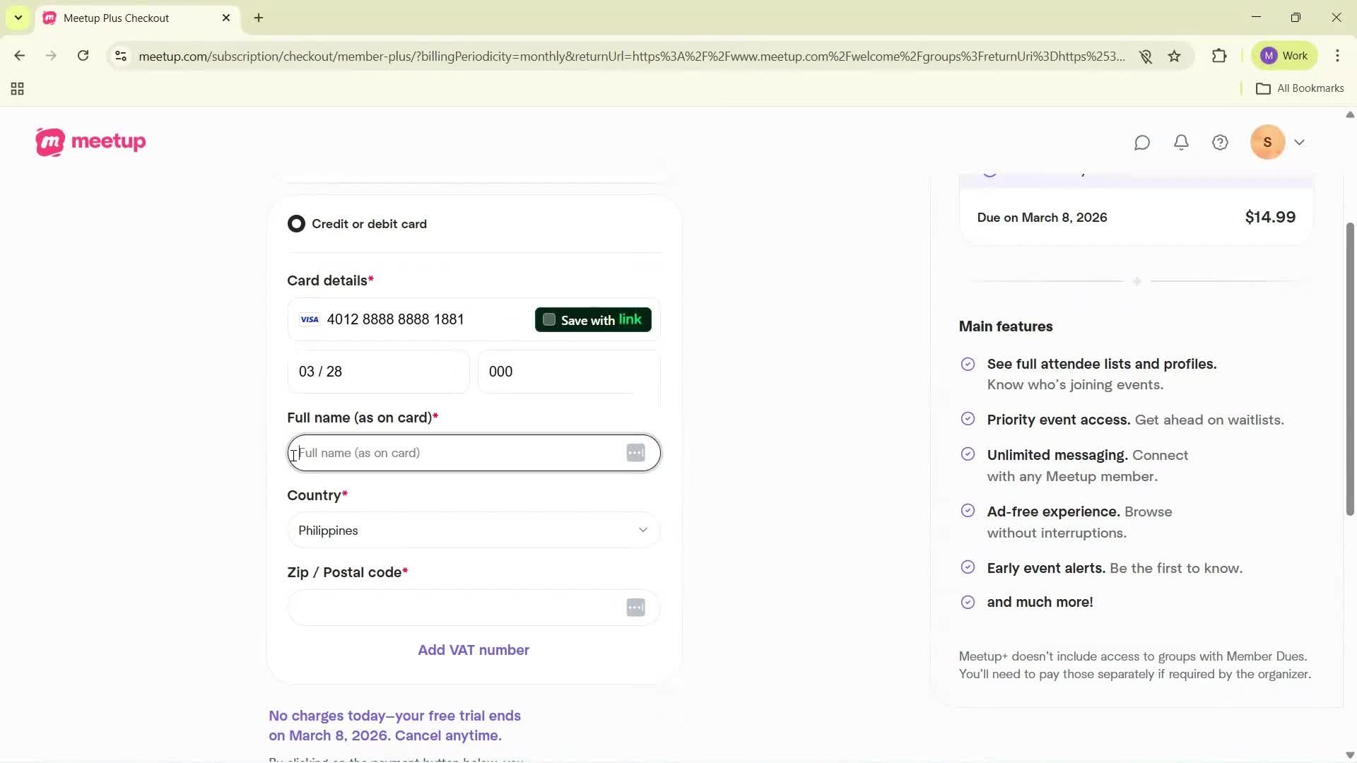 Onboarding screenshot