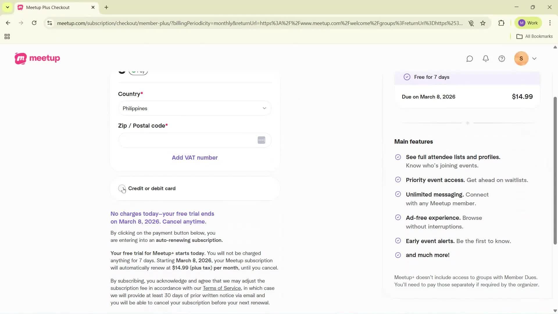 Onboarding screenshot