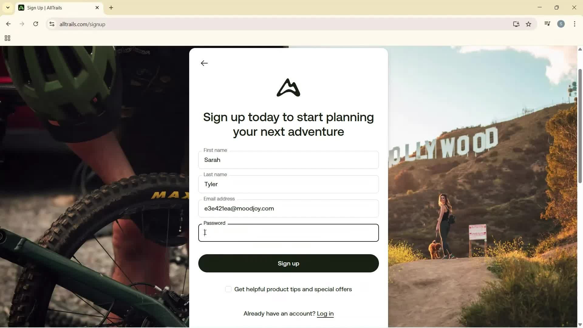 Onboarding screenshot