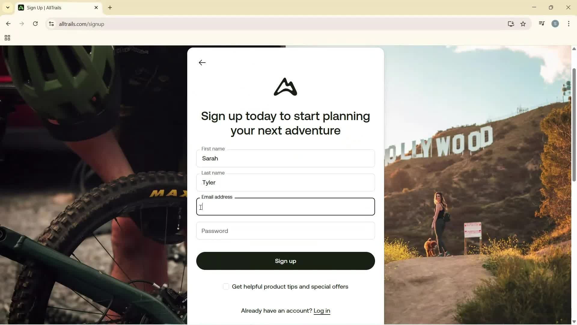 Onboarding screenshot